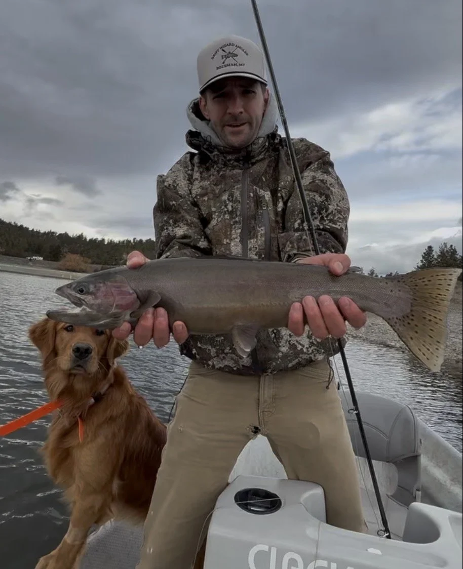 winter fly fishing in bozeman