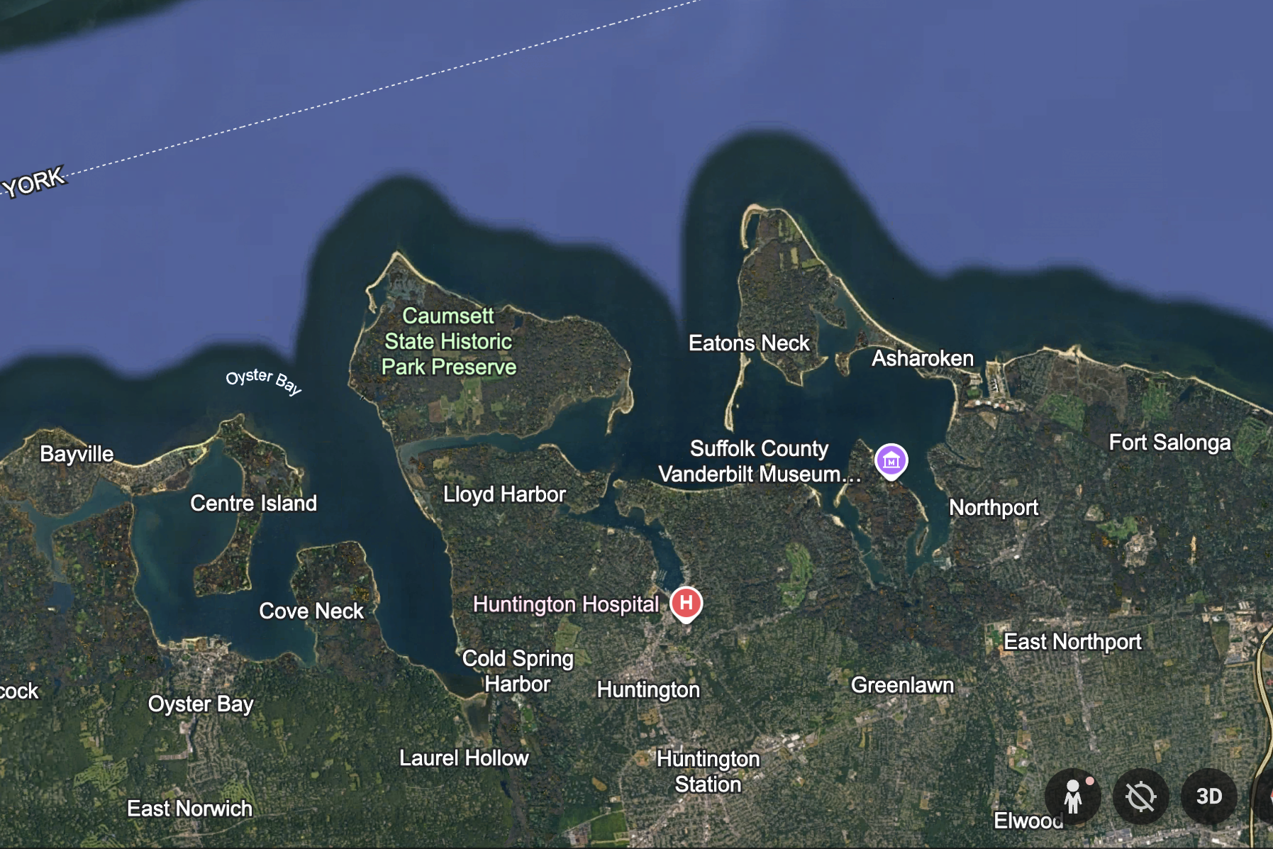 Sailing in Oyster Bay and Cold Spring Harbor