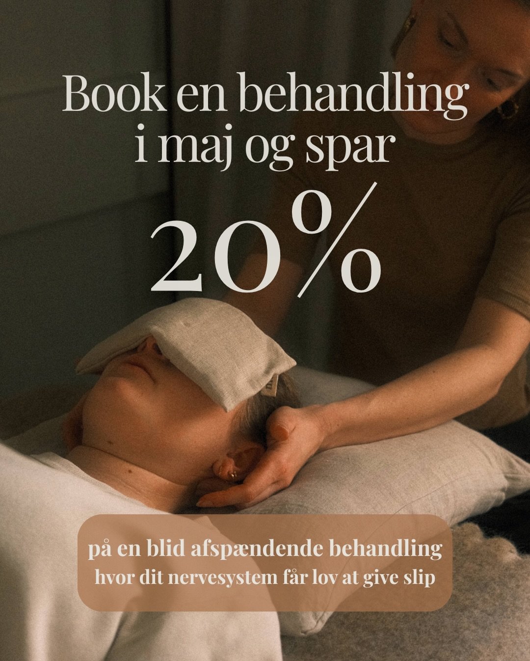 Det er morsdag i dag - og hele maj 💛😍

Kender du en fantastisk mor, 
der altid er der for os andre? 🥹

Eller er det m&aring;ske dig? 

👉 Maj m&aring;ned er m&aring;neden, 
hvor du ogs&aring; m&aring; tage imod 🫶

Hele maj f&aring;r du derfor 20%