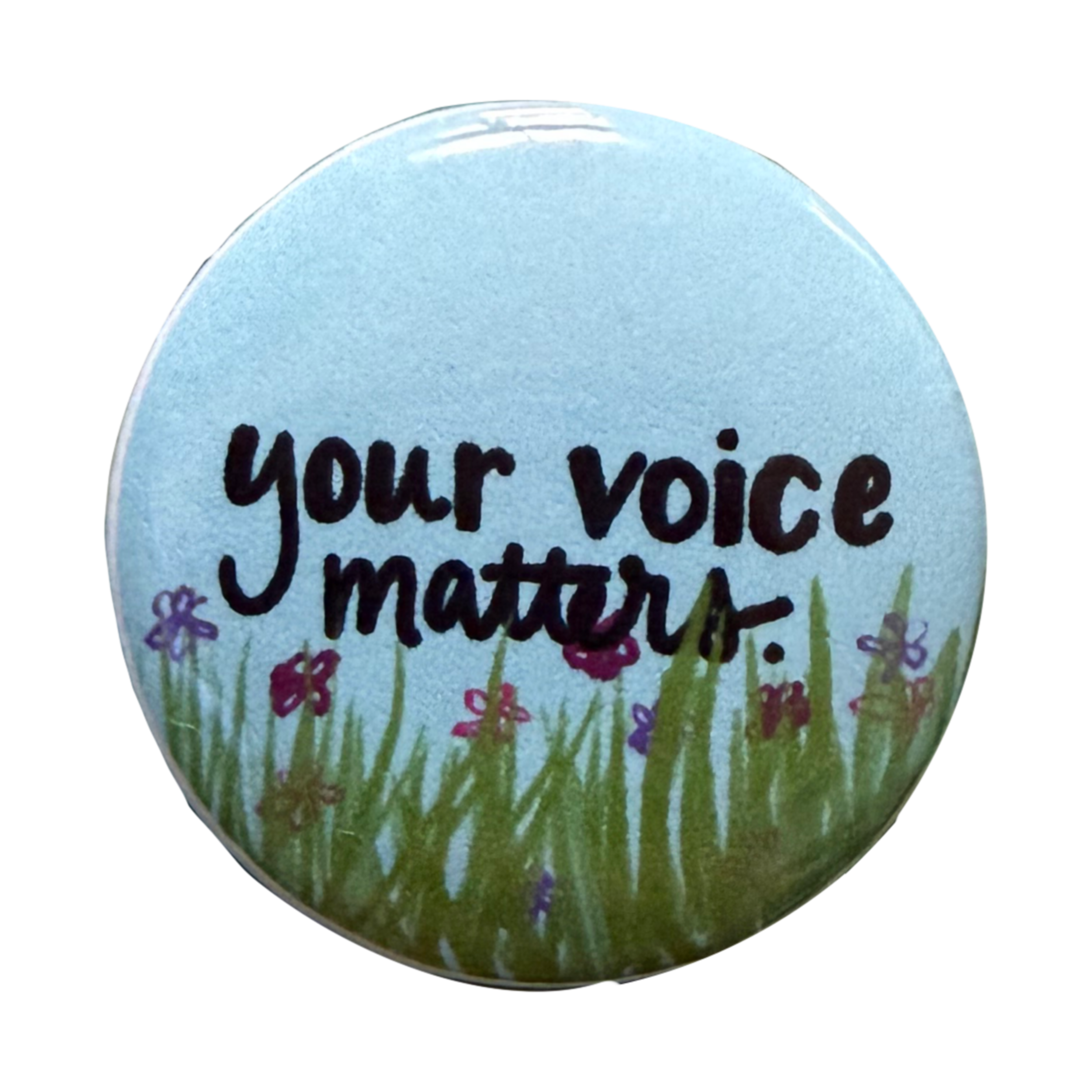 Your Voice Matters Pin