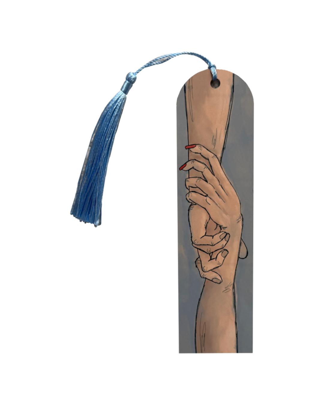 Holding Hands Bookmark