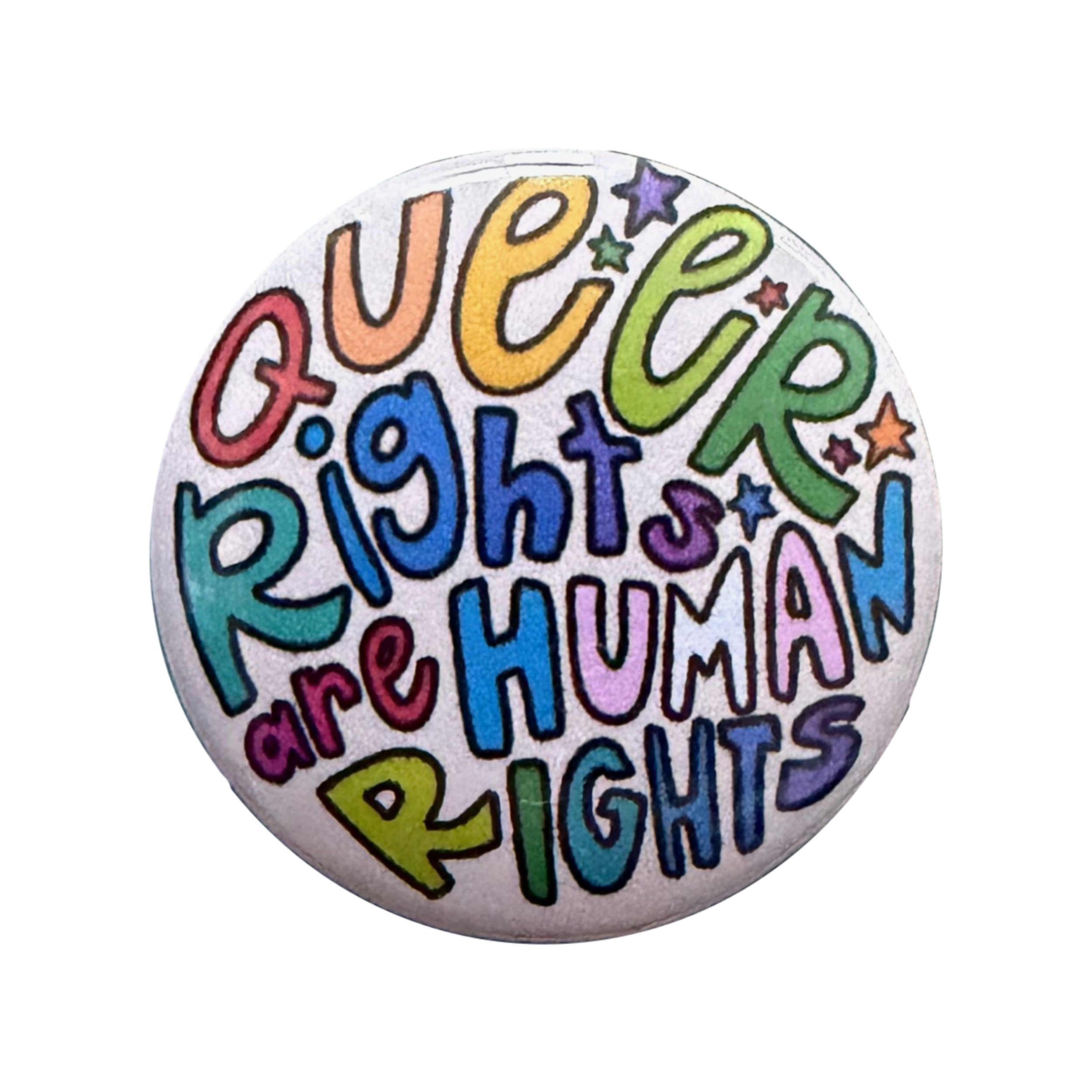 Queer Rights are Human Rights Pin