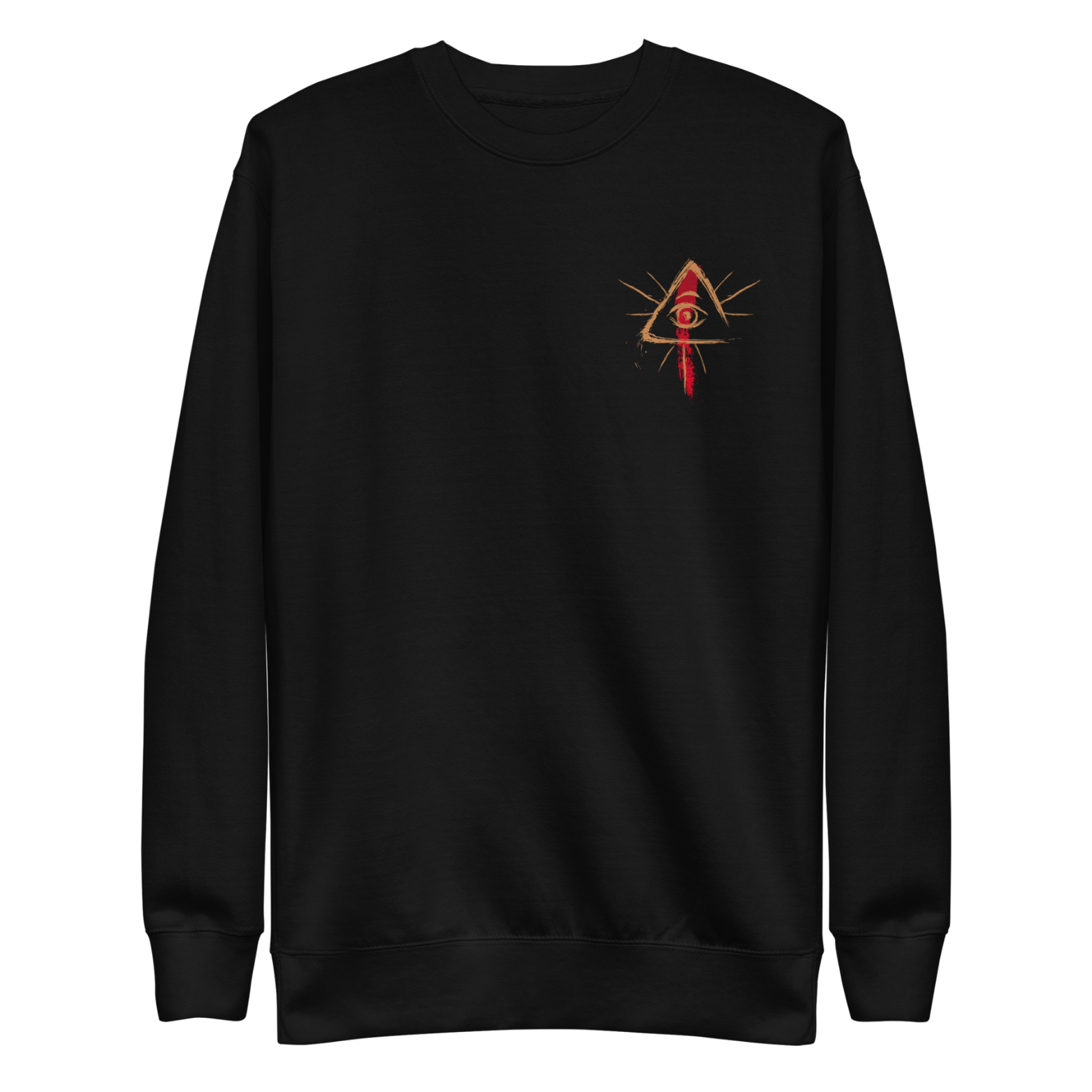 Black DOJ Panama Papers political satire crewneck calling out corruption.