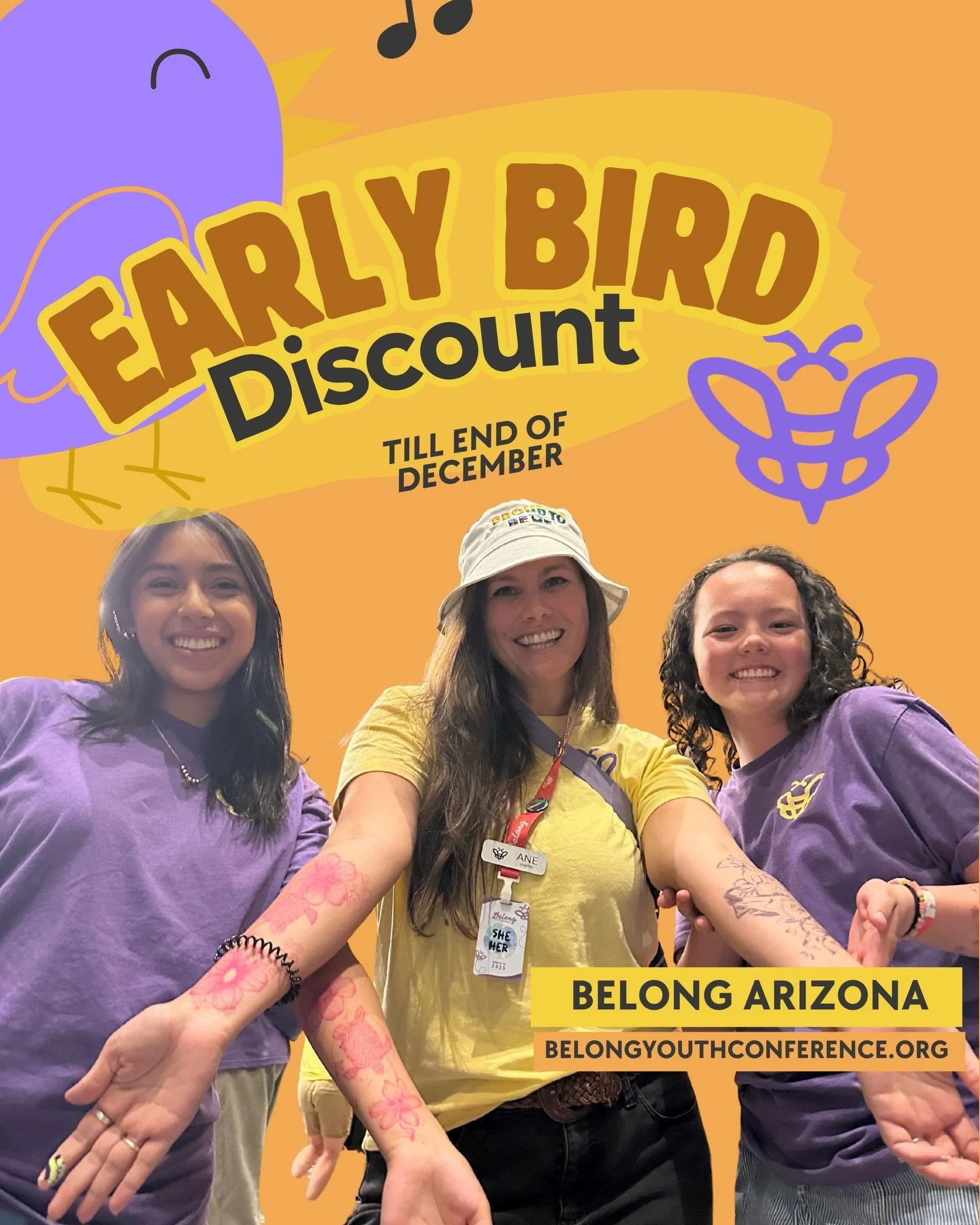 Early bird registration for Belong Arizona is coming to a close.
If you&rsquo;ve been considering joining us, this is a gentle nudge to take a look and see if it feels right for you or your teen.

Belong is a steady, affirming space for LGBTQ+ youth 