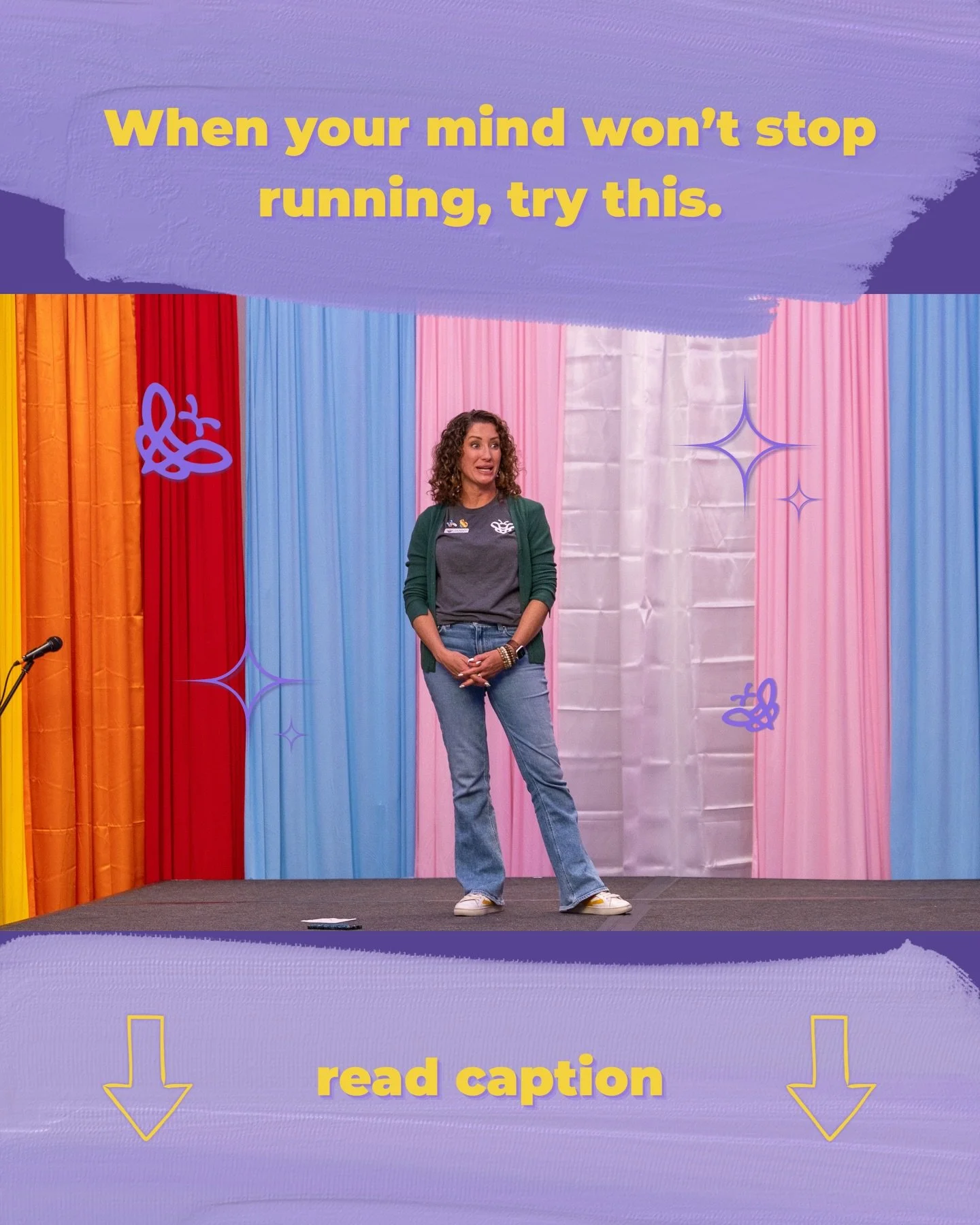 If your thoughts are spiraling, it can feel urgent and endless. But you don&rsquo;t have to fix your whole life in one moment.

Here&rsquo;s a gentle reset you can try anywhere:

Name it: &ldquo;This is a spiral.&rdquo;

Breathe: one slow inhale, one