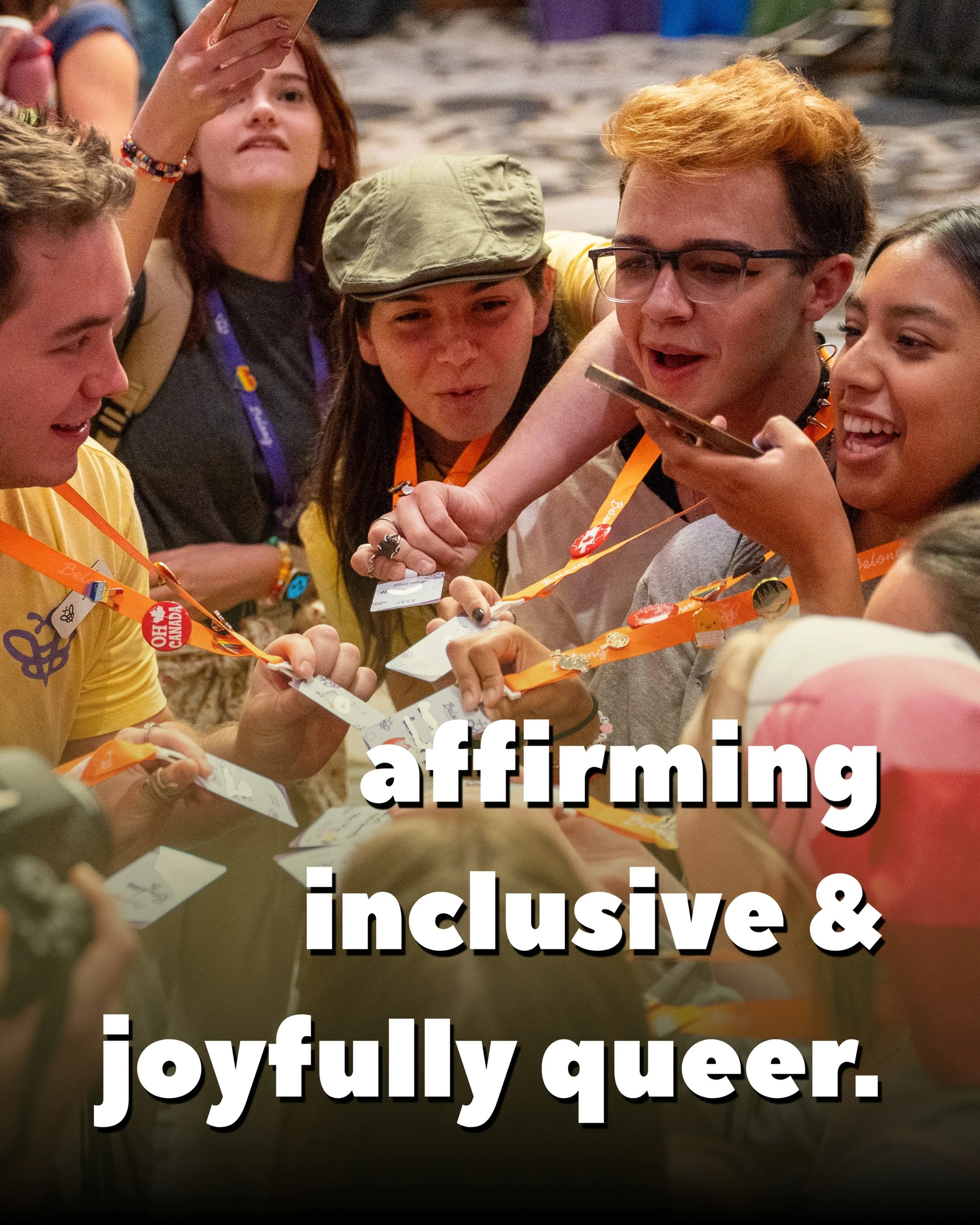 This June, Belong Youth Conference is bringing LGBTQ+ youth together for a weekend of connection, community, and space to just be yourself.

You do not have to have everything figured out to come. You do not have to explain your story perfectly. You 