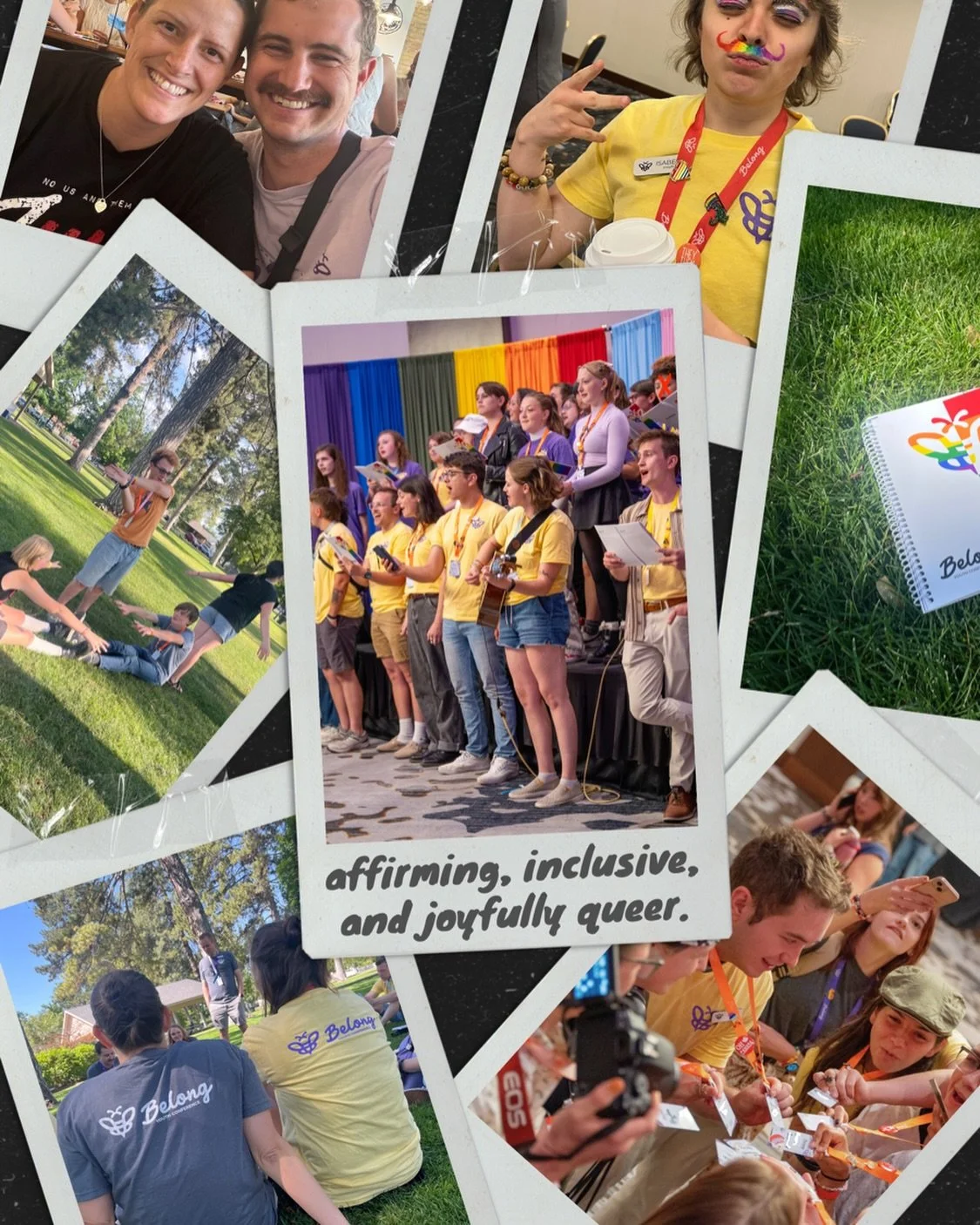 This June, Belong Youth Conference is bringing LGBTQ+ youth together for a weekend of connection, community, and space to just be yourself.

You do not have to have everything figured out to come. You do not have to explain your story perfectly. You 