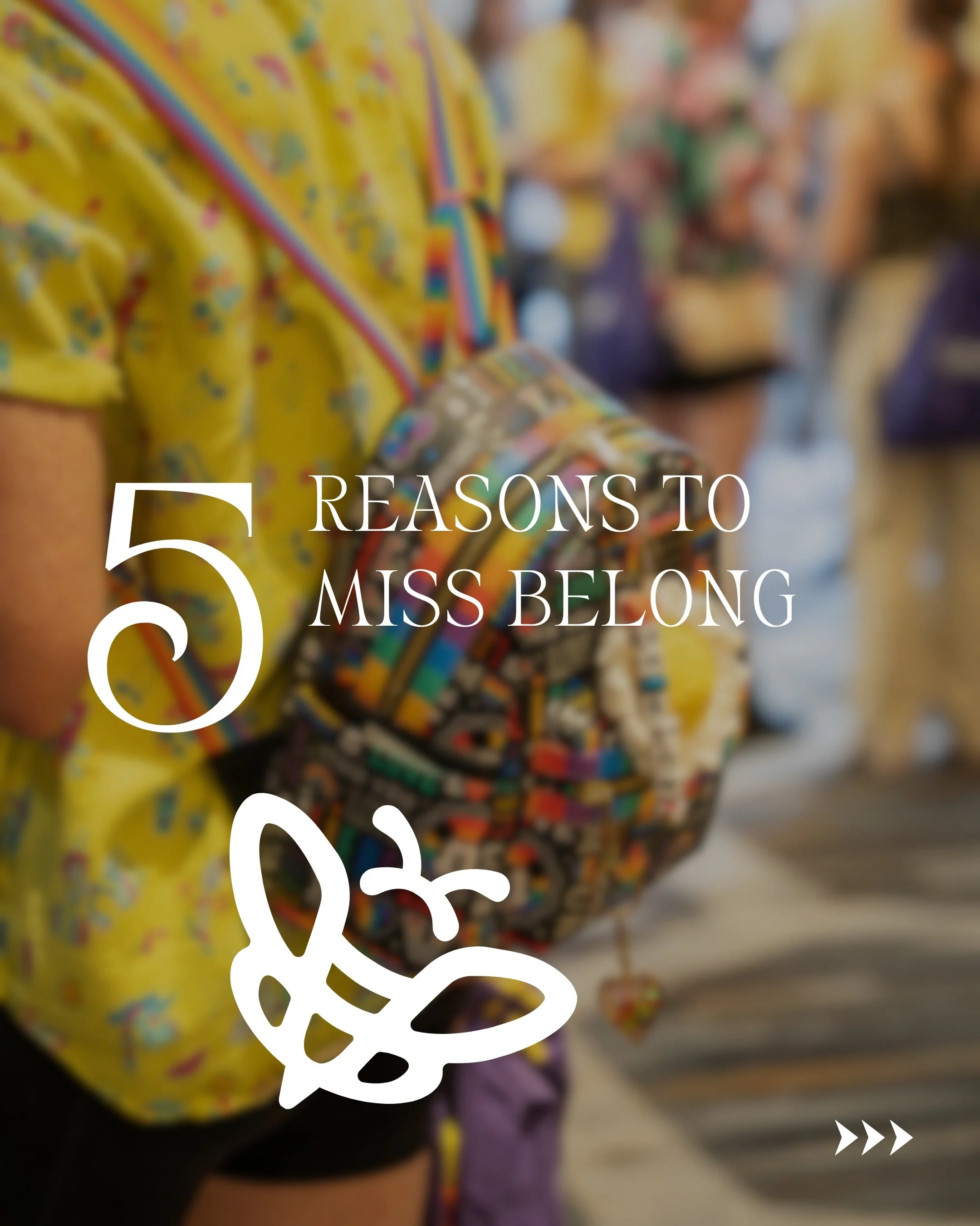 There&rsquo;s a lot of good reasons to miss belong, but having a bad year financially isn&rsquo;t one of them. We have sponsored tickets available. If cost is a factor that&rsquo;s making it difficult &mdash; please avail yourself of a ticket on us t