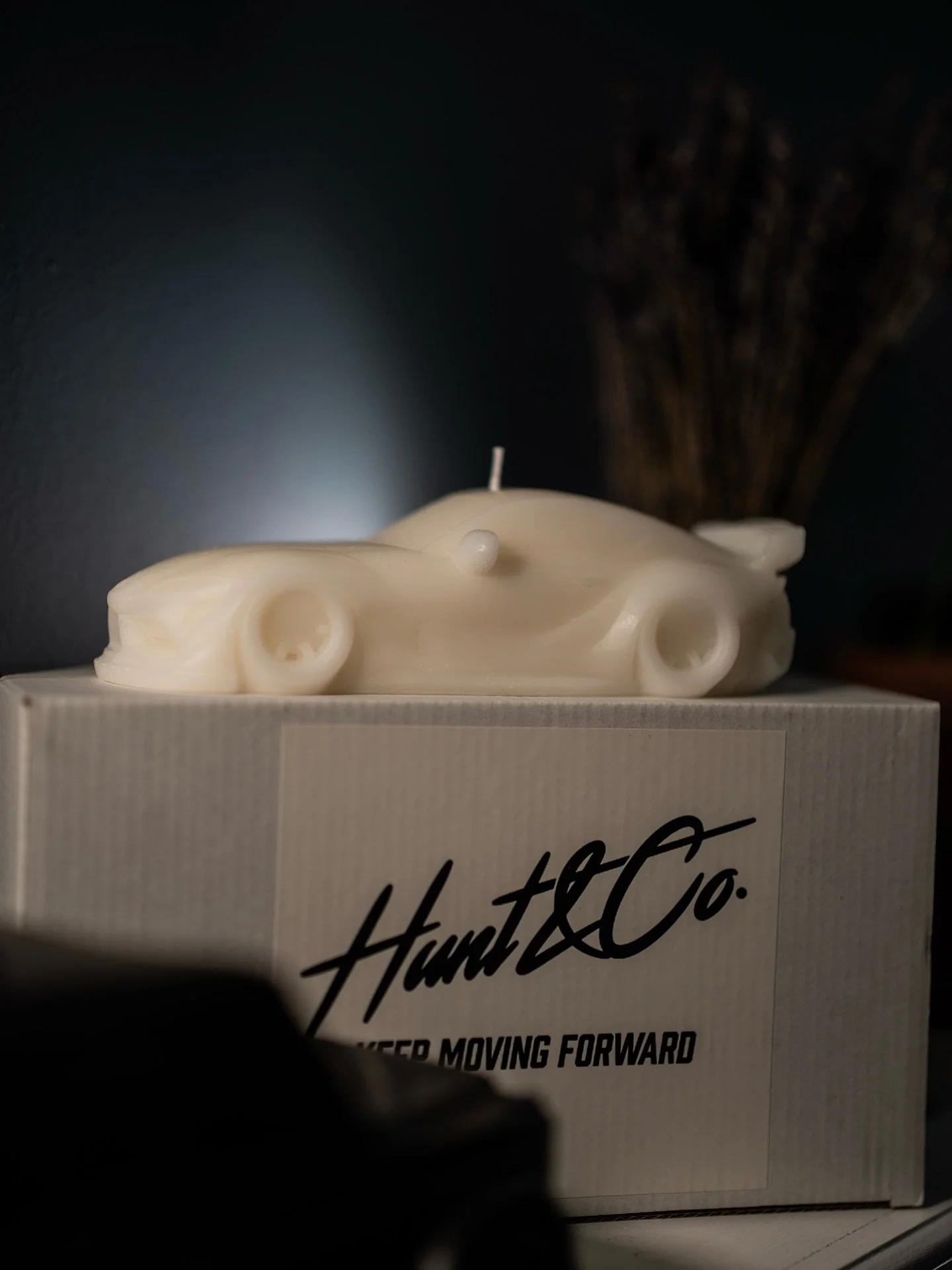 I love a random object made into a molded candle, so when I saw @thehuntandcompany was doing their Supra, I set a reminder to get it as it dropped. 🚗🕯️

It&rsquo;s now parked in the living room with my G63. 🏁

#keepmovingforward