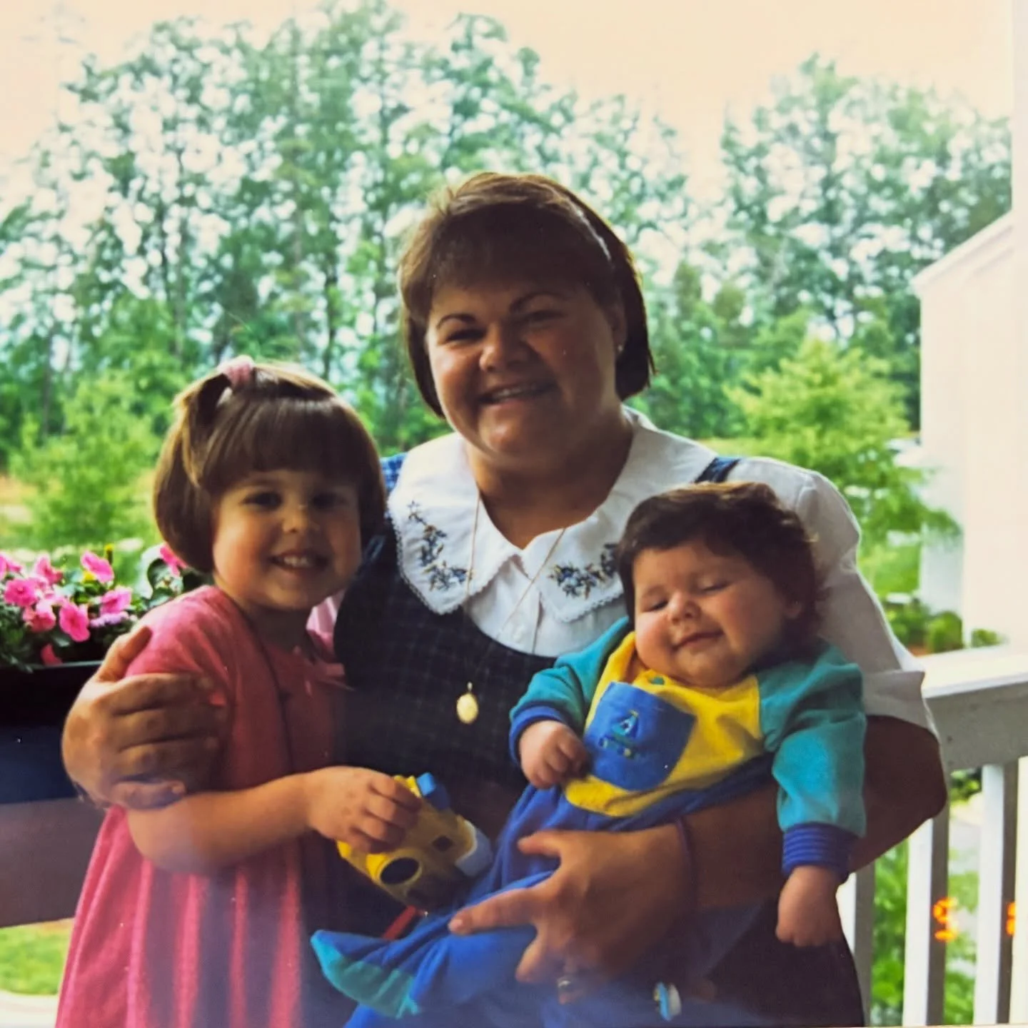 I thought about writing another long, dramatic caption, but I think I&rsquo;ll keep it simple today. It&rsquo;s mom&rsquo;s first birthday since she passed, and dad sent these really cute pictures of us this morning so we could remember and celebrate