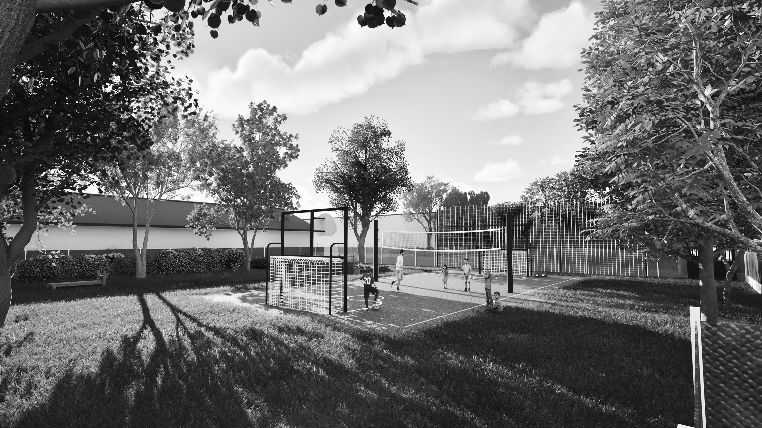Marie Le Passage d'Agen, 2025 - Conception paysagère, 2D et 3D, dossier de visualisation