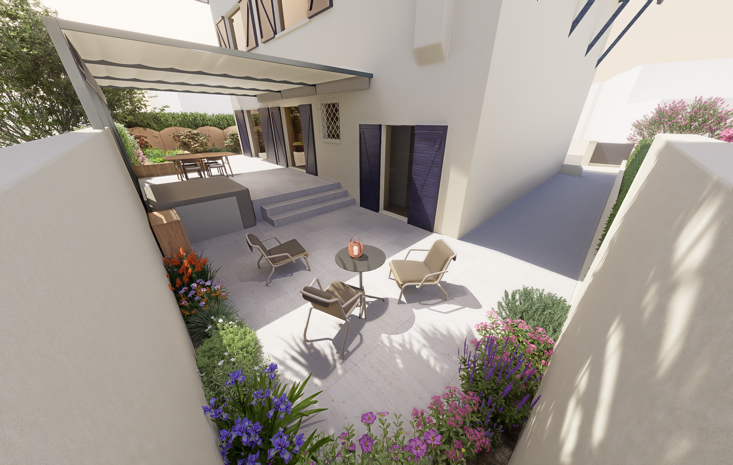 Particulier, 2026 - Conception paysagère, 2D et 3D, dossier de visualisation