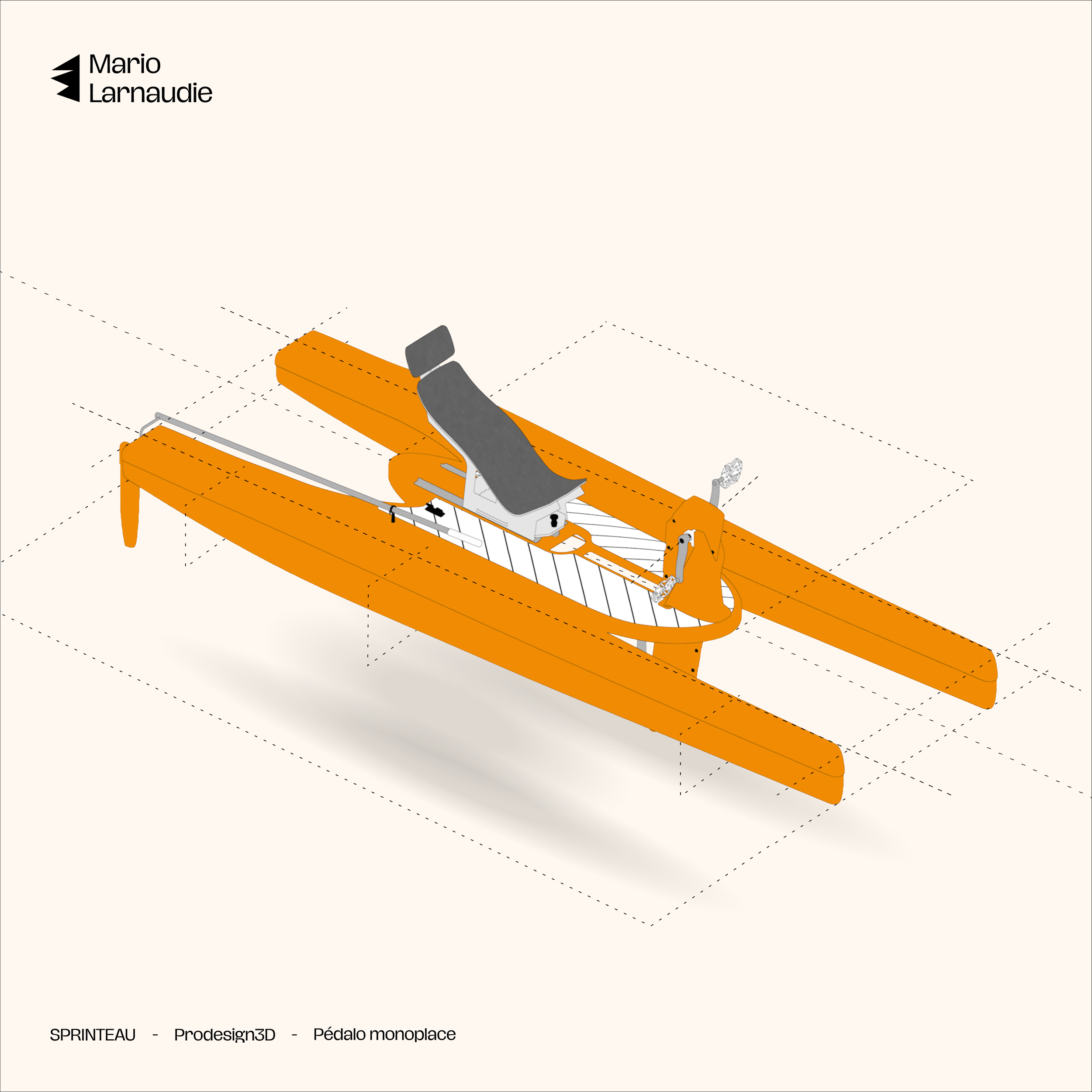 pédalo sprinteau schéma
