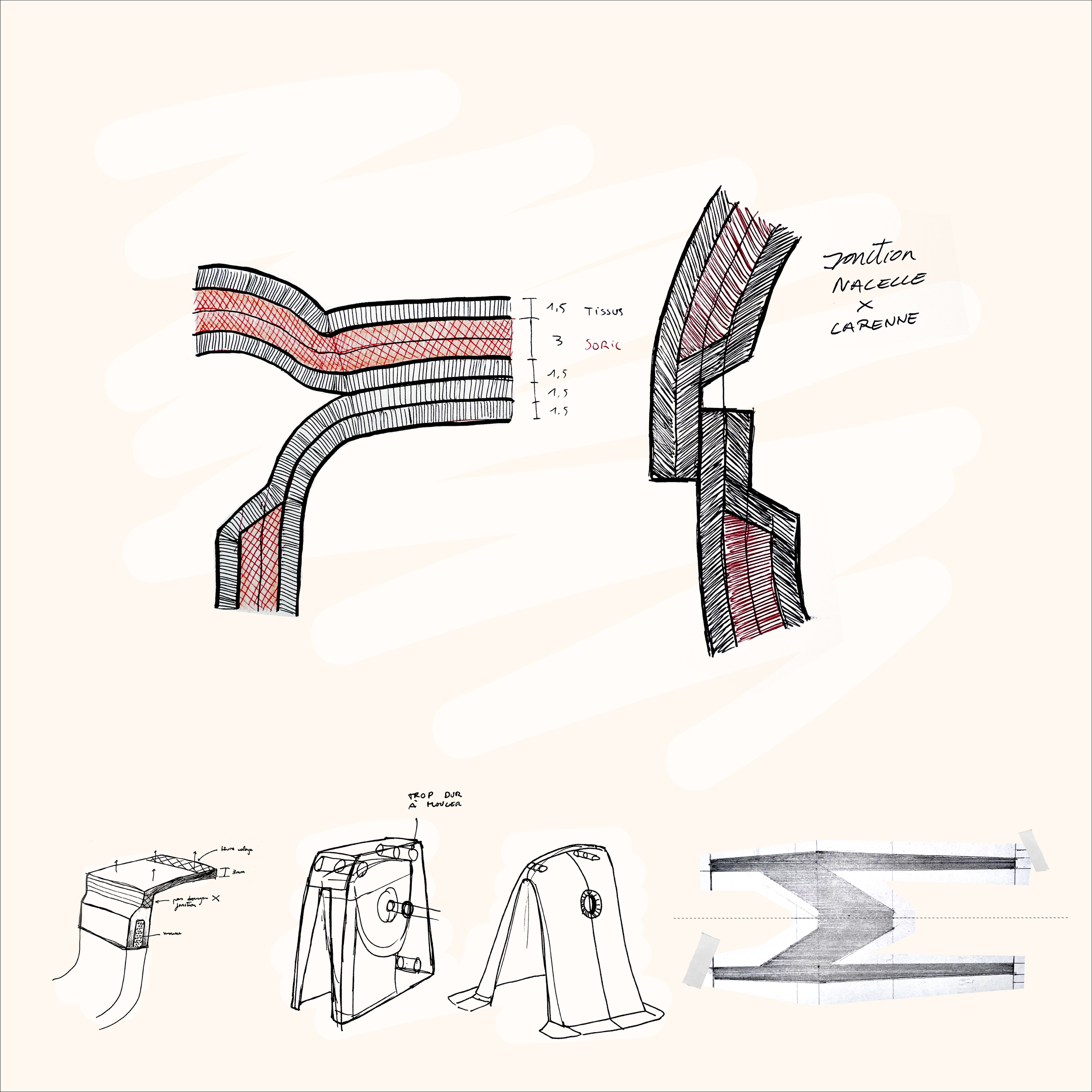pédalo sprinteau croquis 1