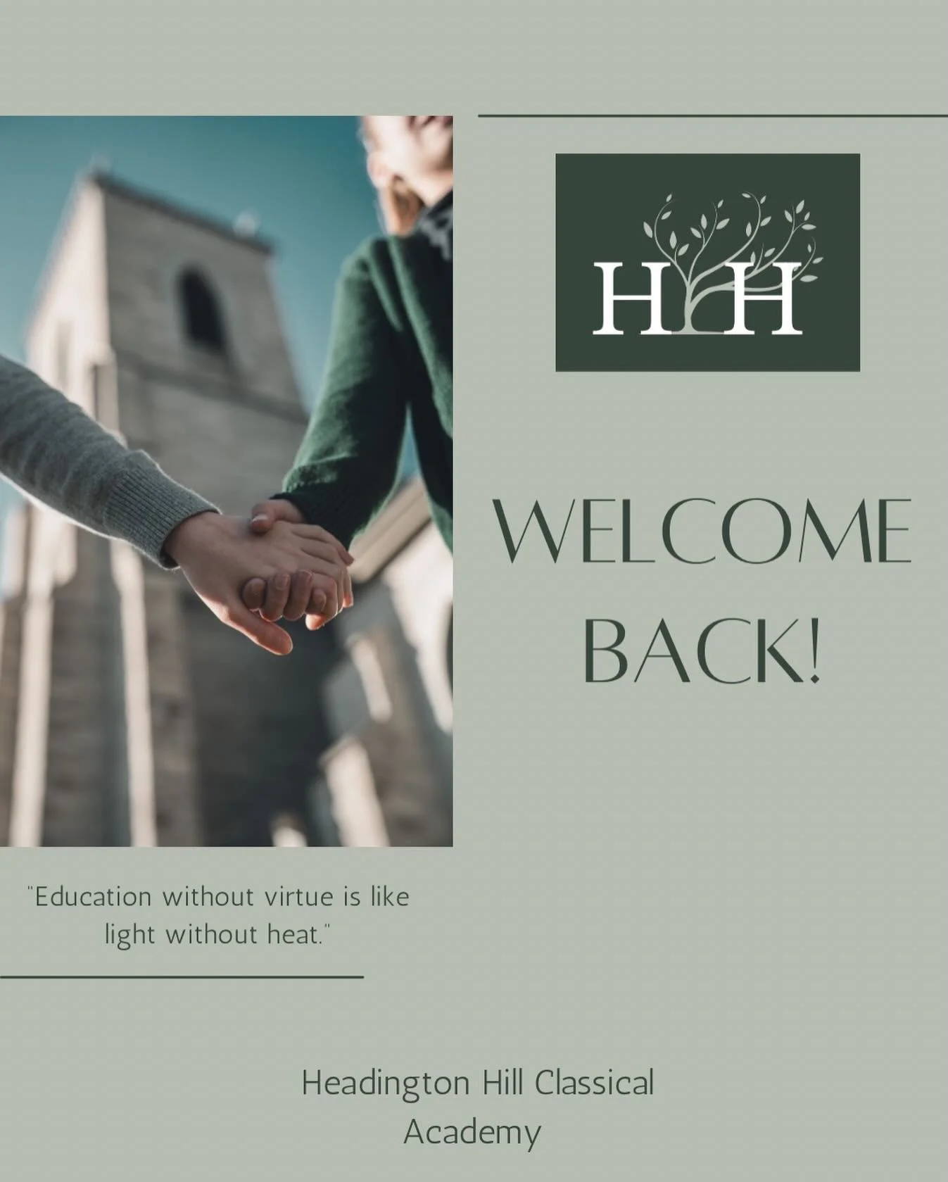 ⭐️✨ We&rsquo;re Back! Upcoming Events at Headington Hill ✨⭐️

We hope everyone had a restful and refreshing break &mdash; we are so excited to see everyone back on campus! 📚💙

Here&rsquo;s what&rsquo;s coming up at Headington Hill Classical Academy