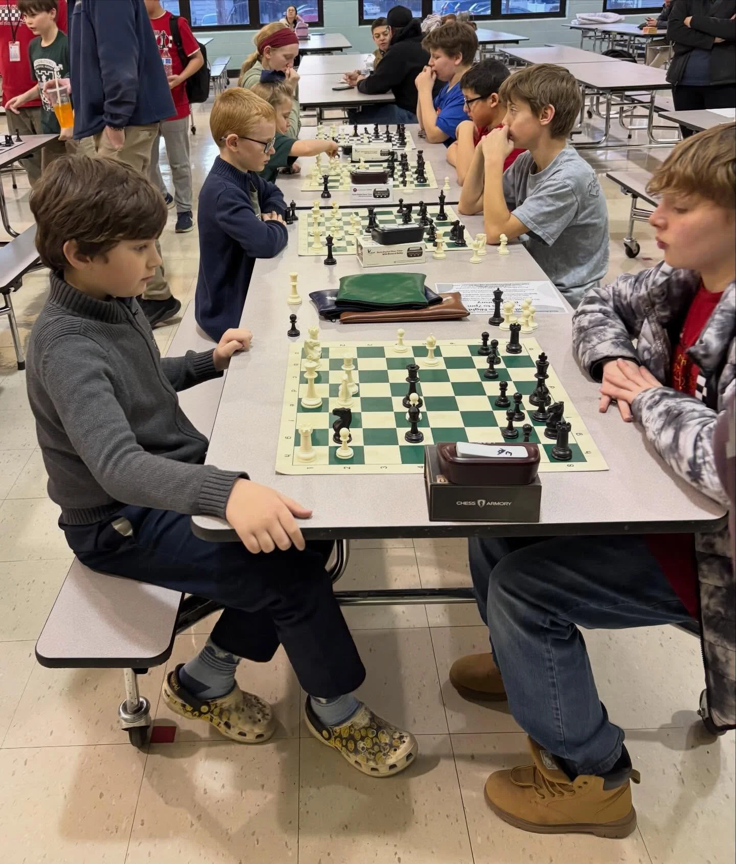 ♟️🏆 CHESS CLUB CHAMPIONS! 🏆♟️

History was made this week at the Southwest Missouri Scholastic Chess League makeup tournament! For the first time since the league began in 2017, two teams tied for first place after three tournaments&mdash;and both 