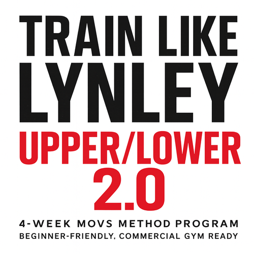 4 Week Program | Train Like Lynley - Upper/Lower 2.0