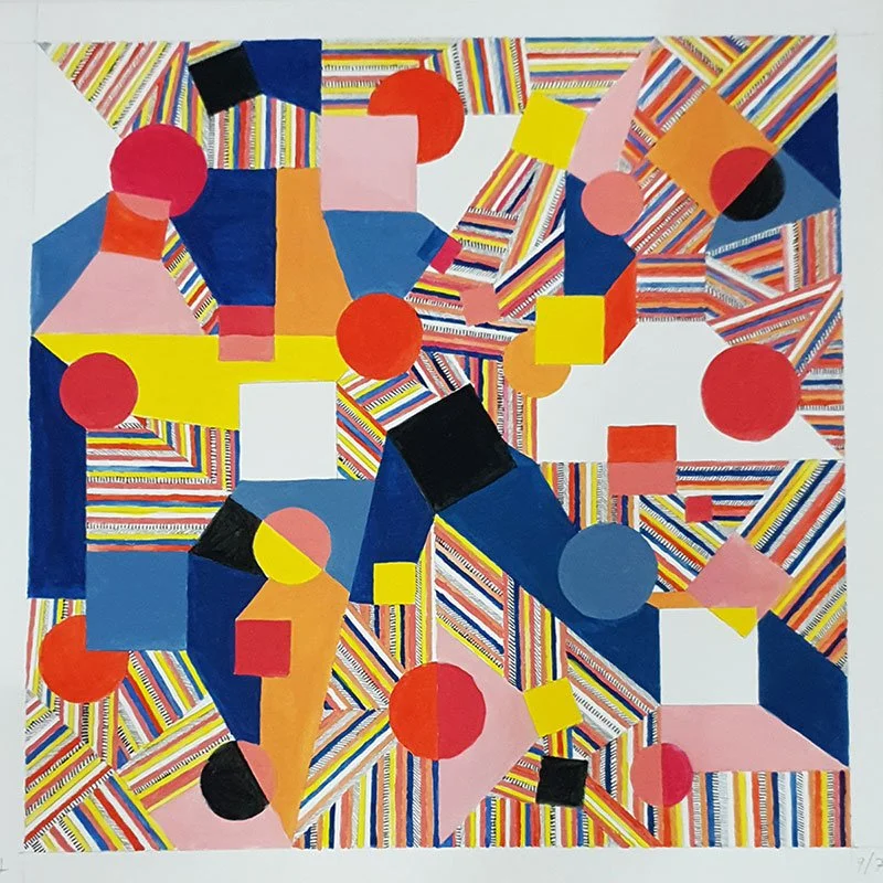 (2020) Gouache and pencil