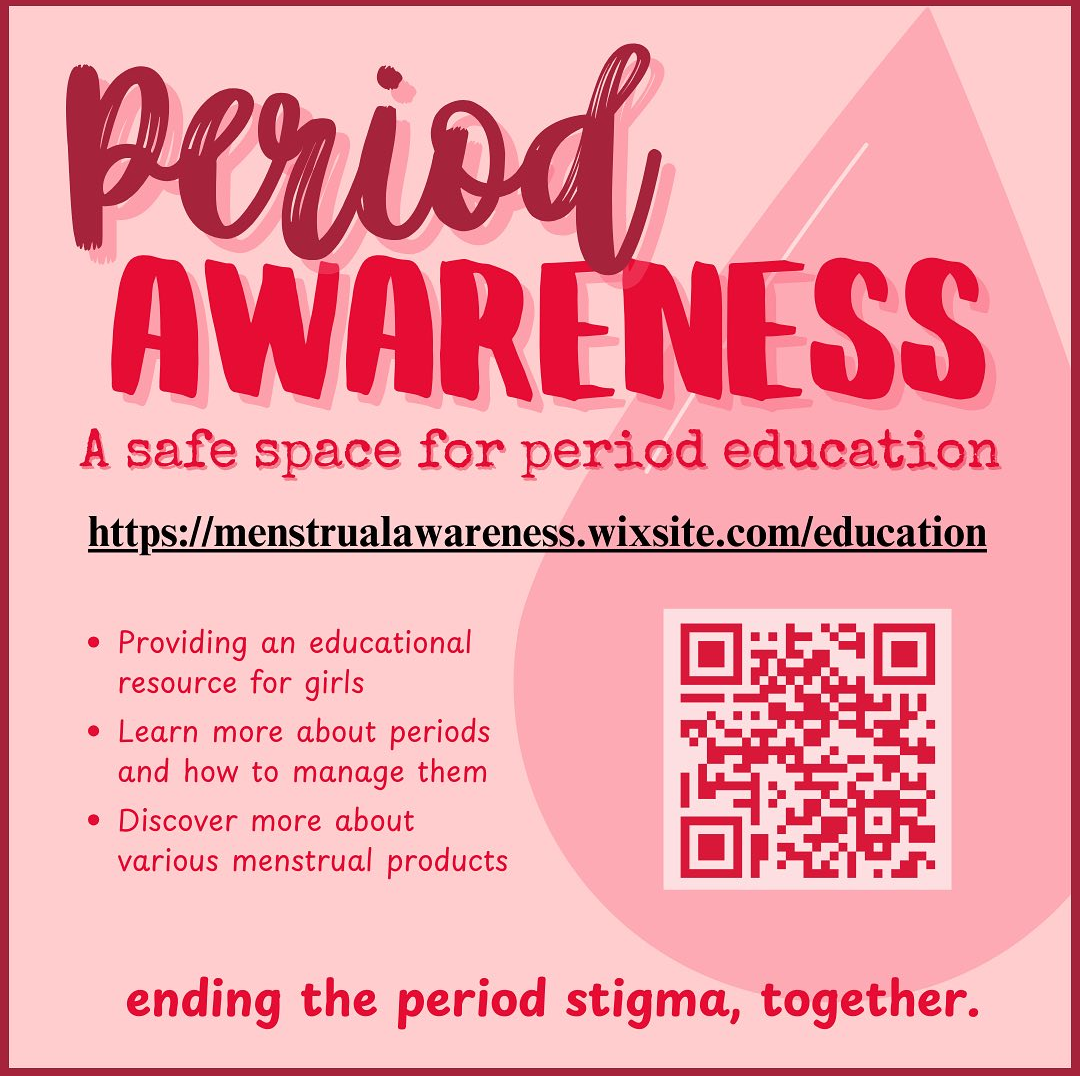 Learn about your period through this educational website! (Created by a Period Pact Officer)