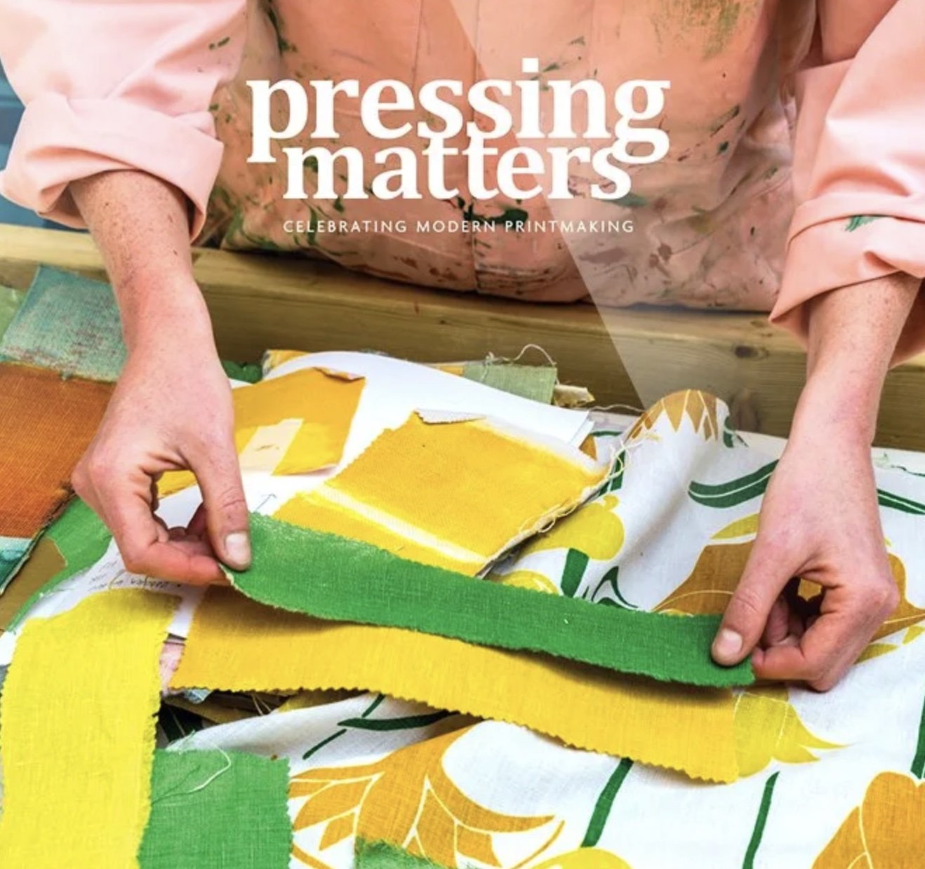 Cover of the magazine called pressing matters that features artist katya timoshenko