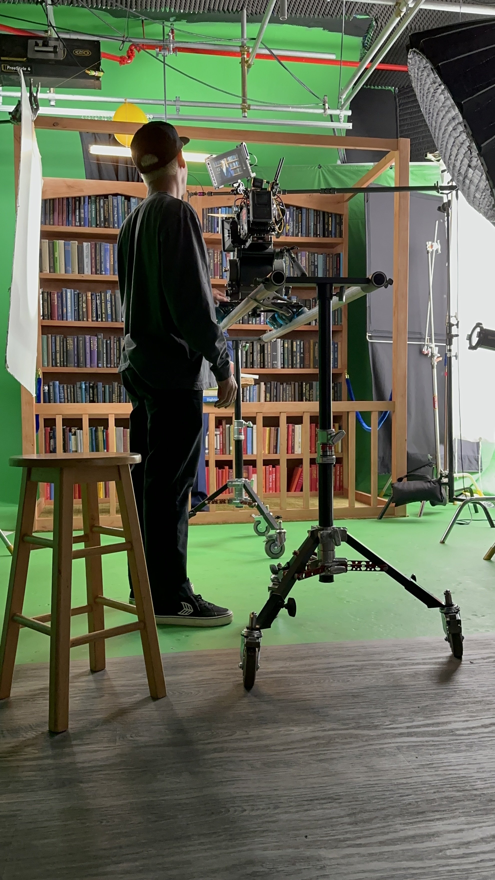 Finalizing composition and shot sequence.