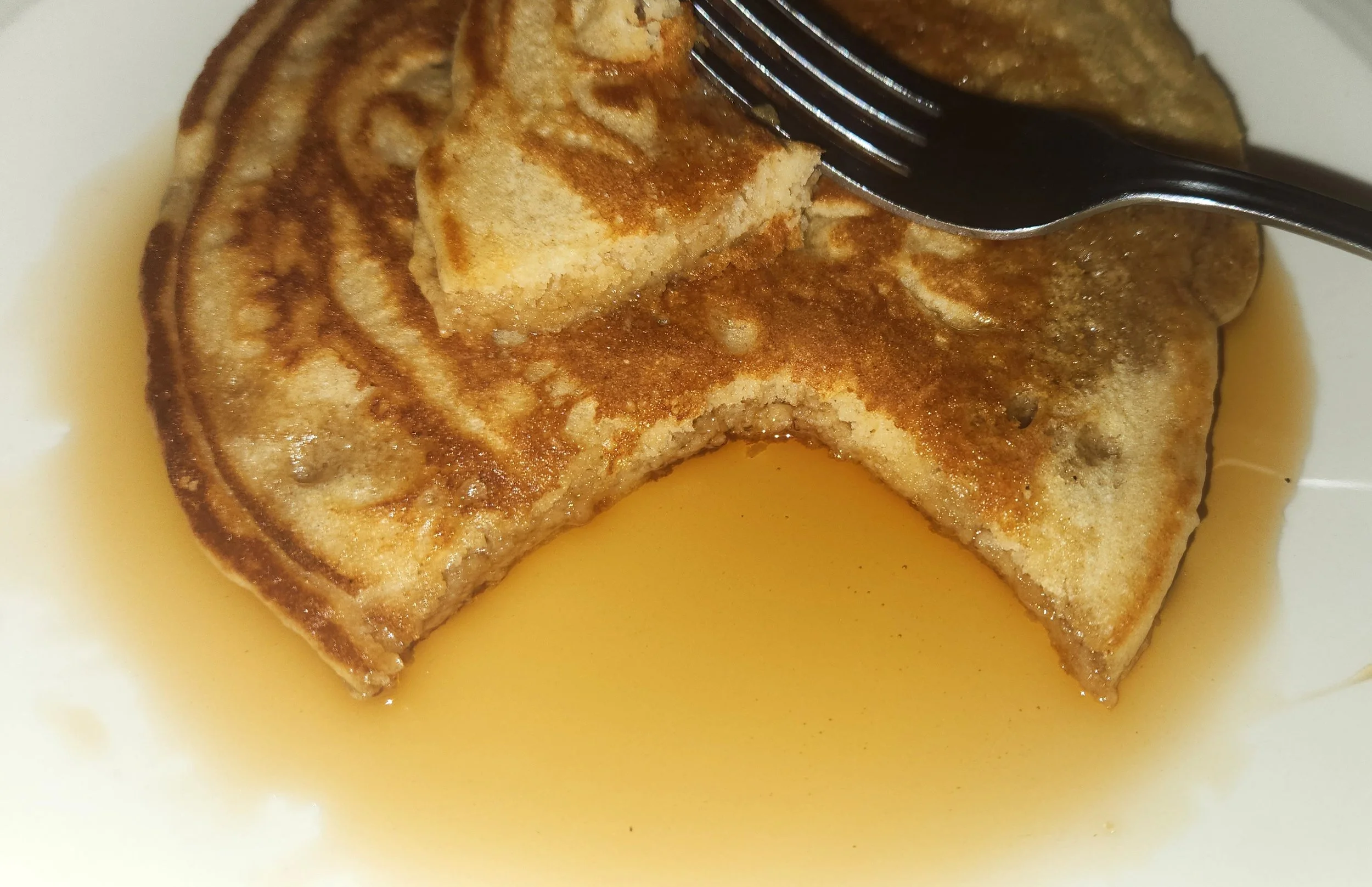 Whole Wheat Pancakes: No Butter, No Problem!