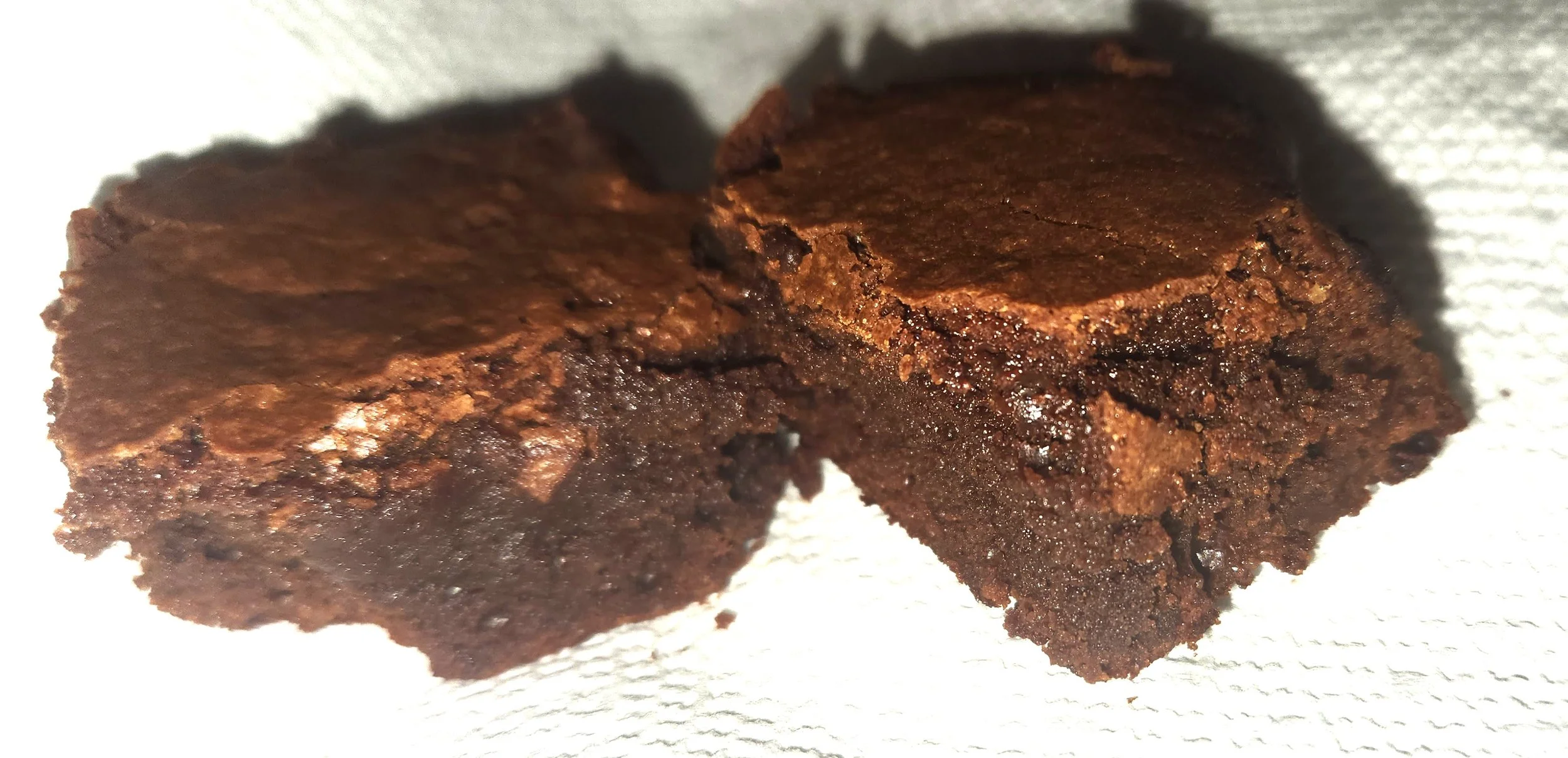 Decadent Oil-Based Brownies Made with Cane Sugar and Chocolate Chips