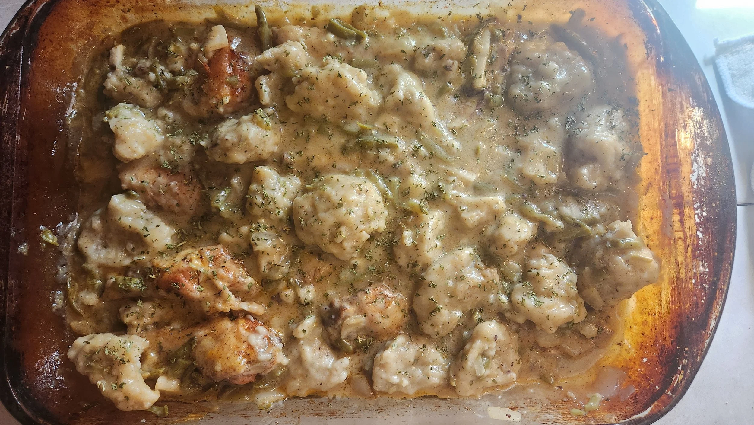 Baked Chicken n’ Dumplings