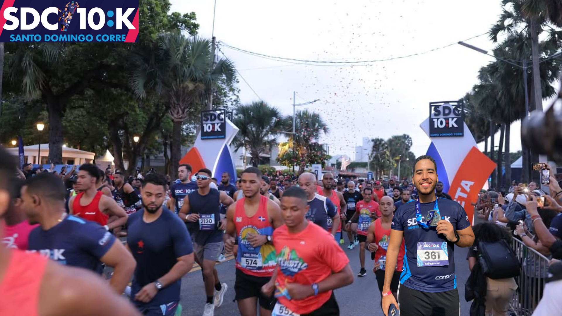 Éxito rotundo del Santo Domingo Corre 10K 2025: miles de corredores llenaron de energía la capital