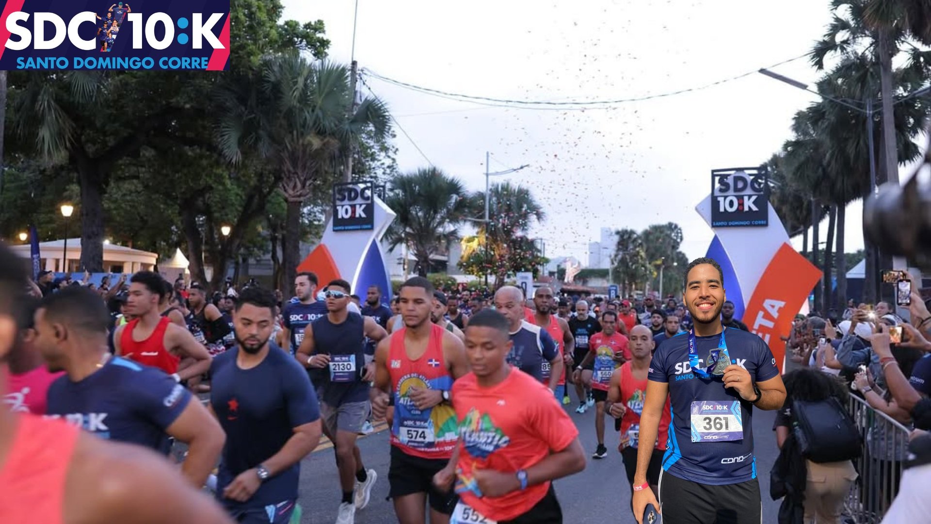 Éxito rotundo del Santo Domingo Corre 10K 2025: miles de corredores llenaron de energía la capital