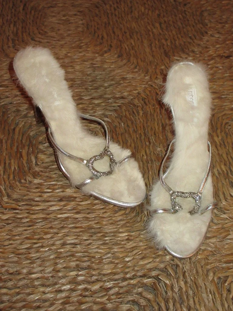 Super Rare Roberto Cavalli Fur Heels