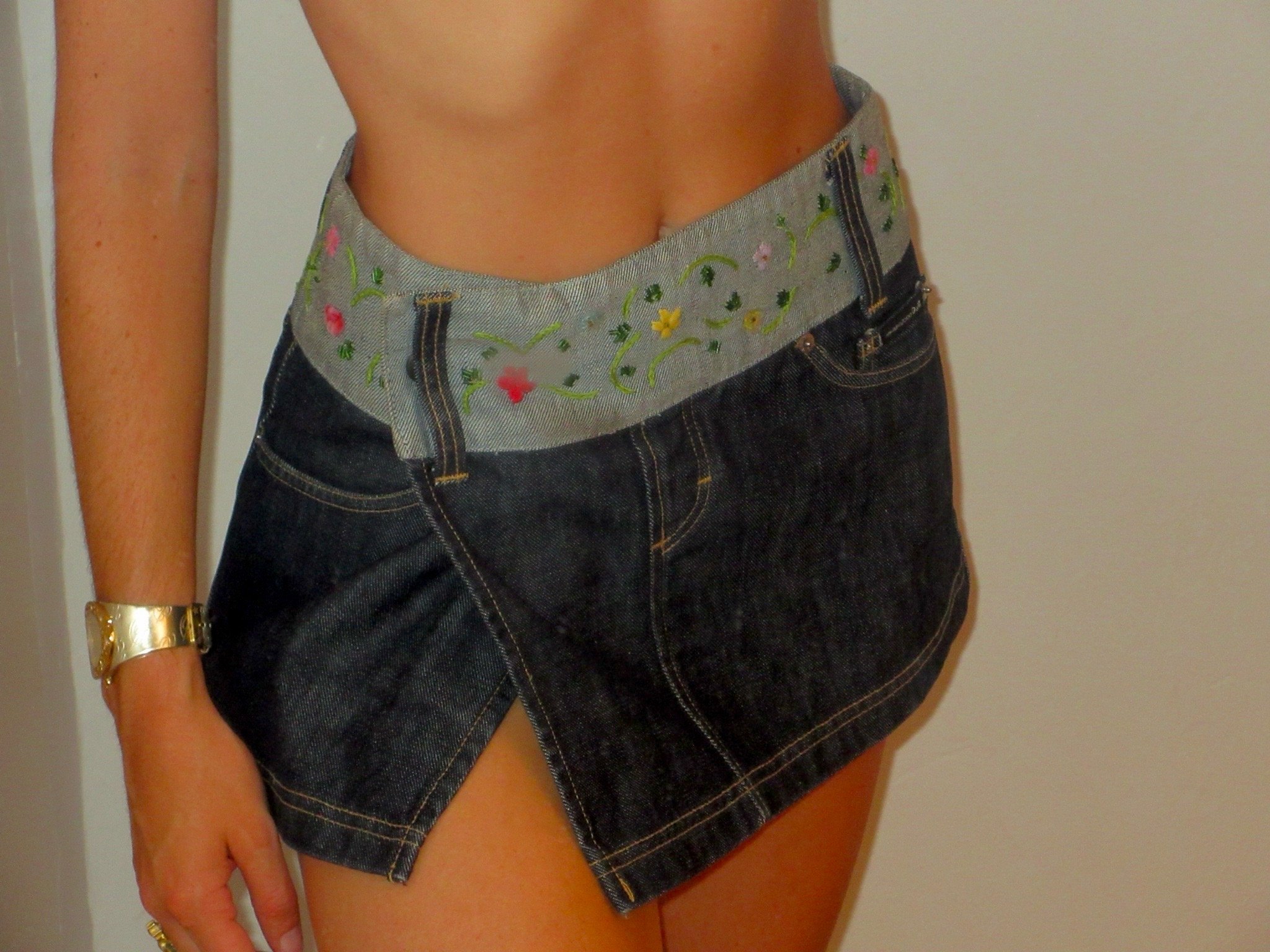Dolce & Gabbana Vintage 70s Mini Skirt