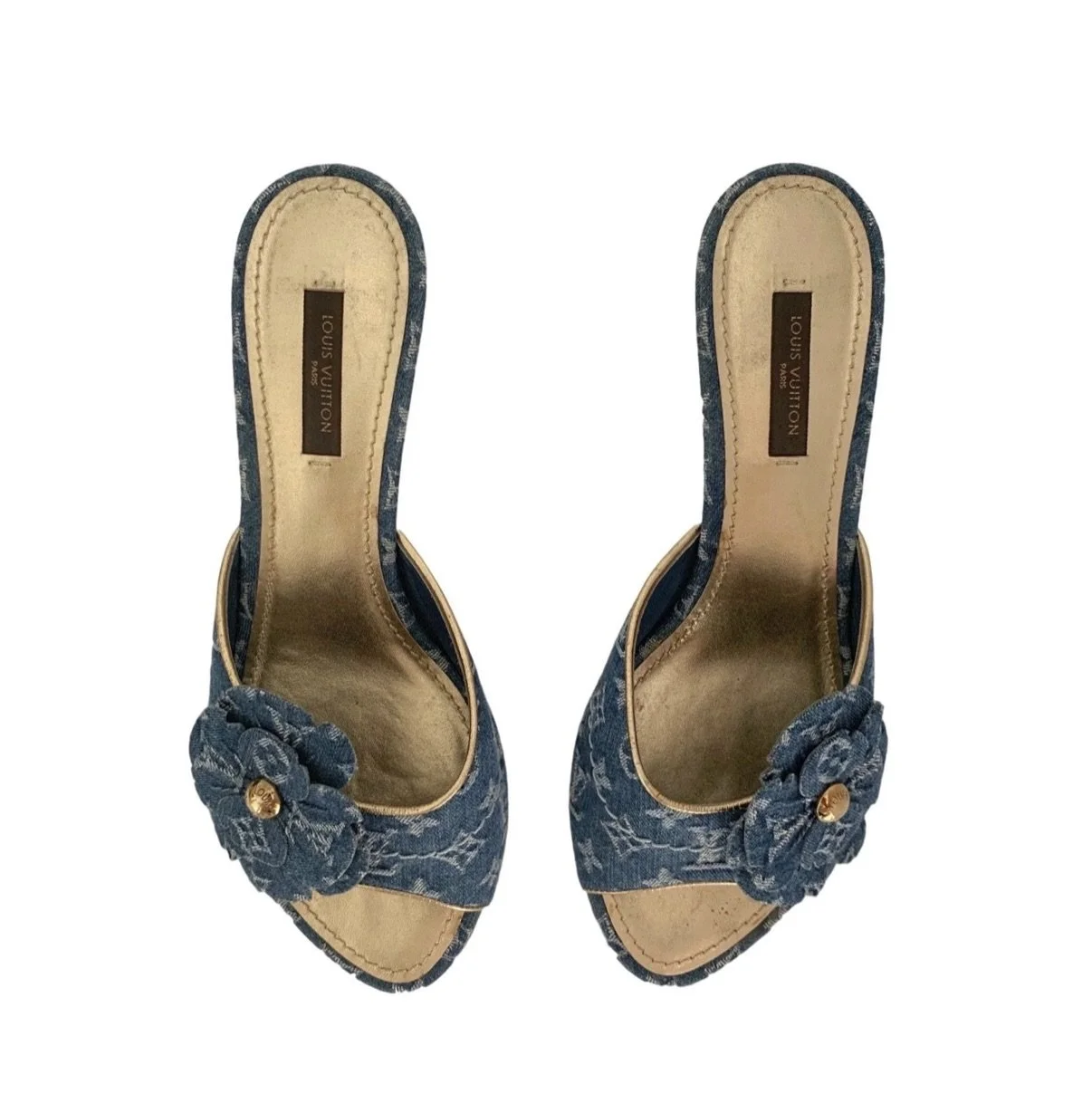 Louis Vuitton Vintage Flower Heels