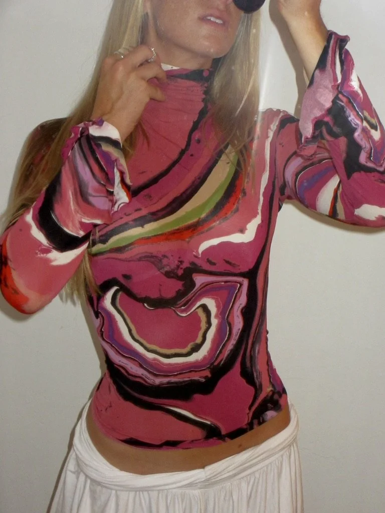 Diane Von Furstenberg Tie Dye Top