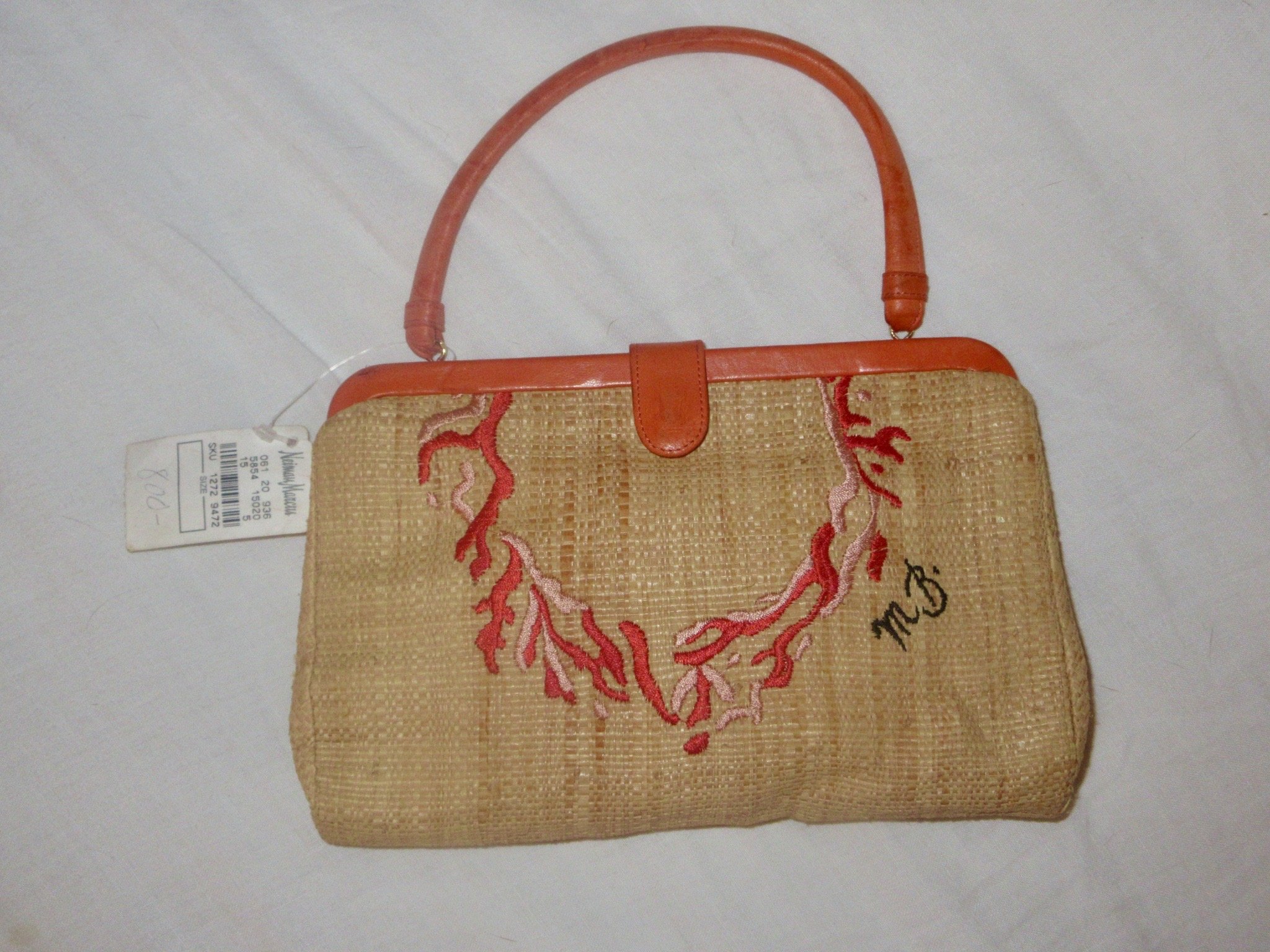 Vintage Manolo Blahnik Coral Bag