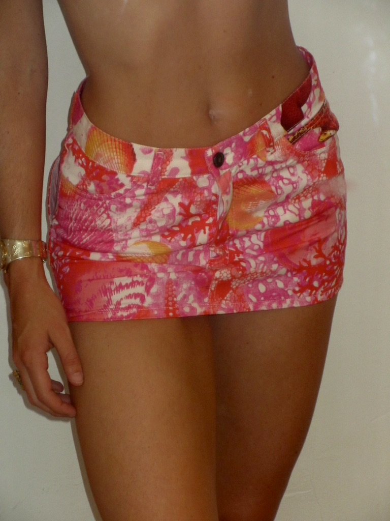 BluMarine Vintage Summer Mini Skirt