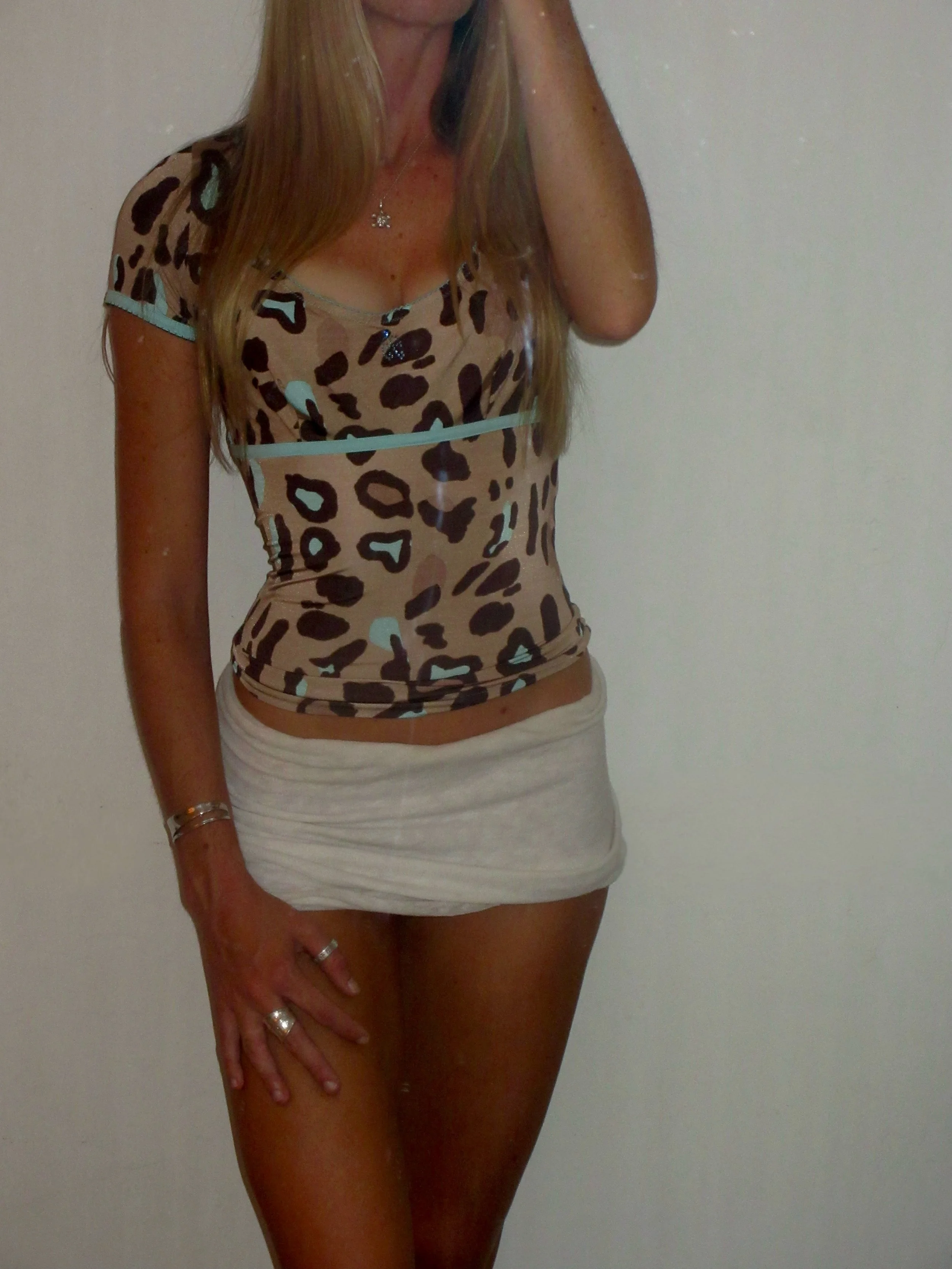 BluMarine Leopard Print Top