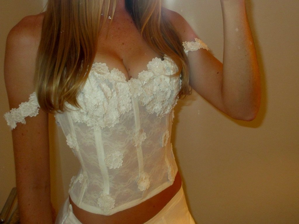 Vintage Valentino Floral Bustier