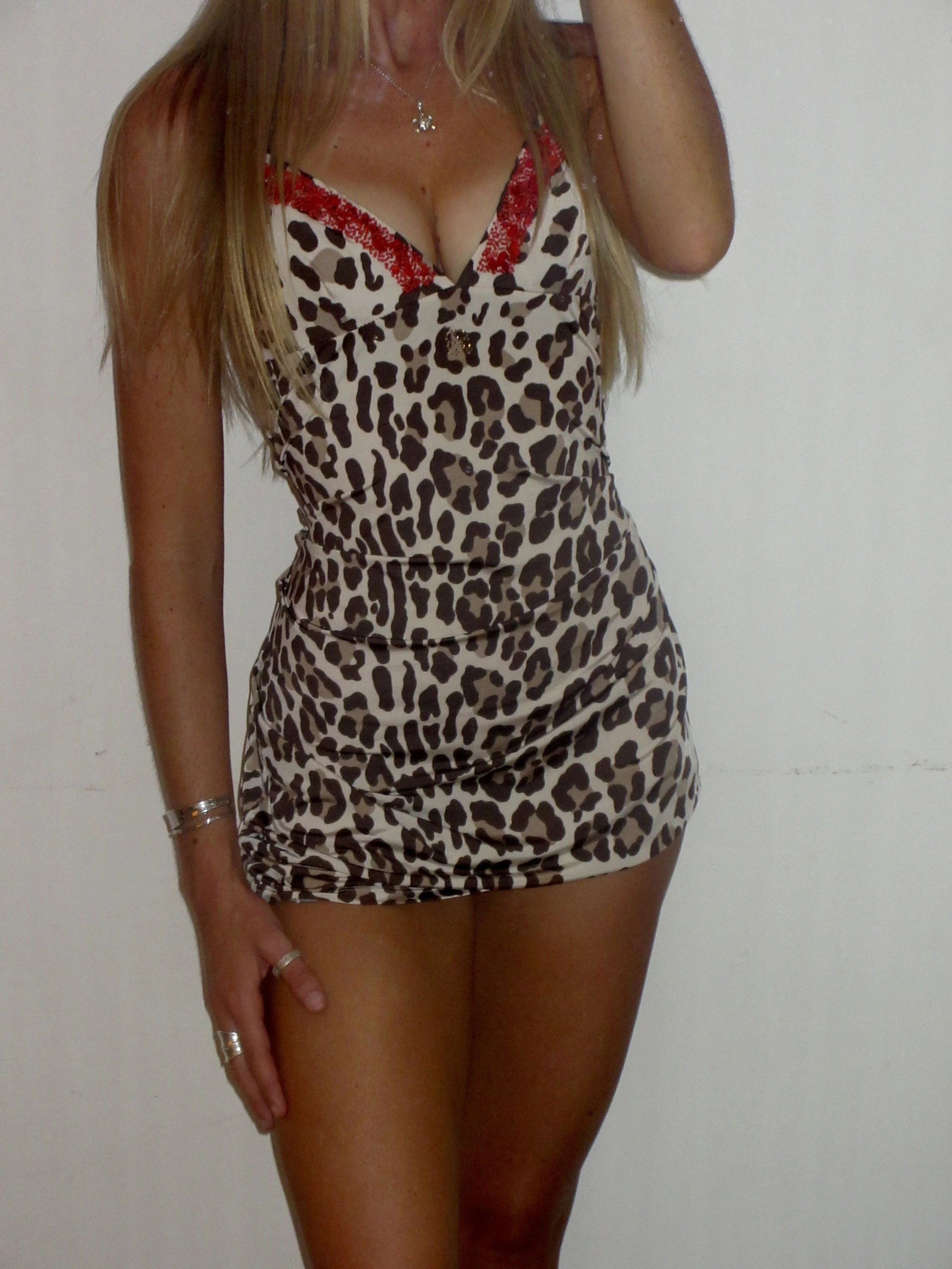BluMarine 2000s Leopard Dress