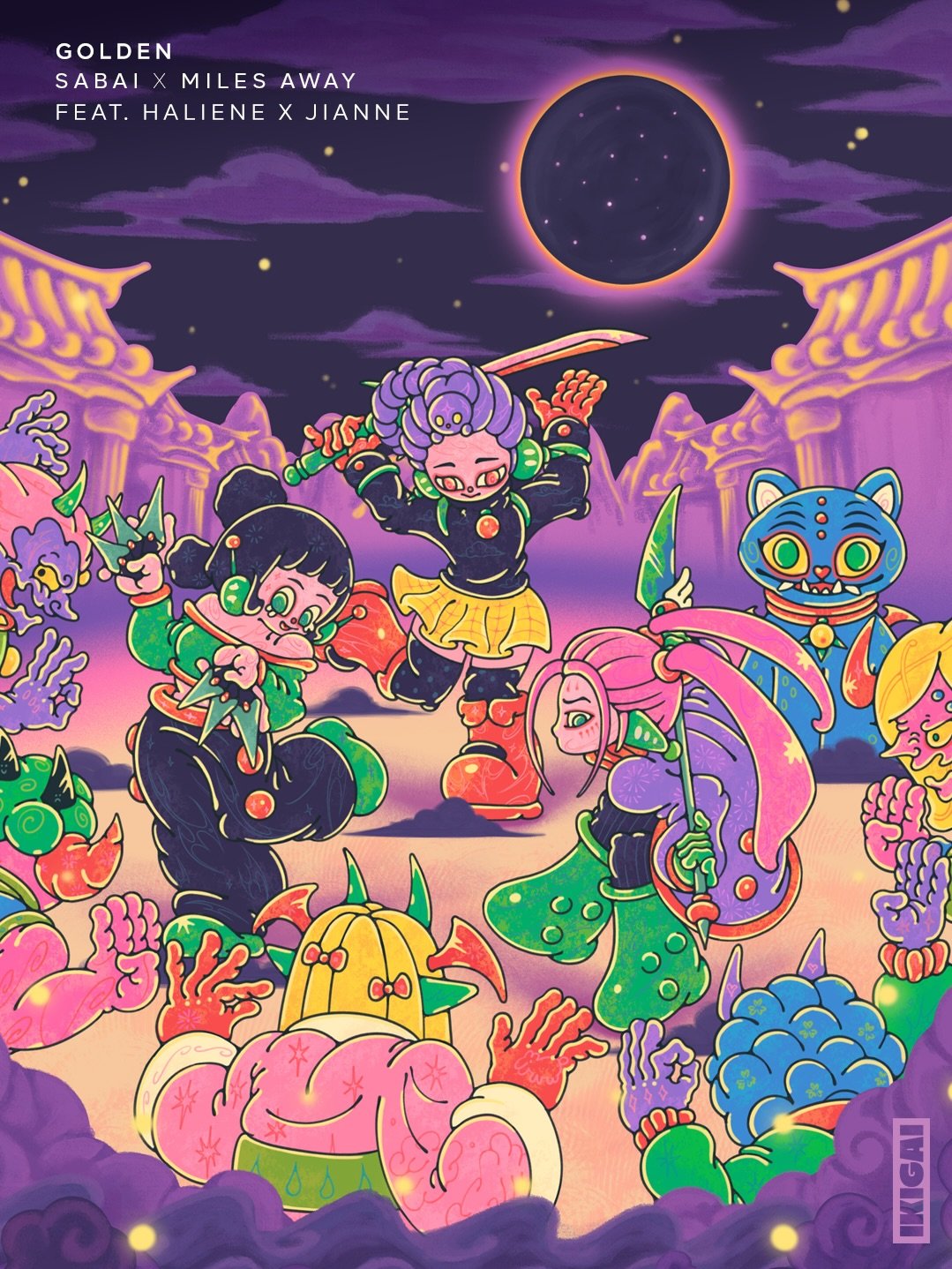 Originally created for SABAI&rsquo;s IKIGAI LIVE NYC, this special version became a fan-favorite moment - uniting the crowd during the K-Pop Demon Hunters performance and sealing the honmoon together on stage. Together with SABAI&rsquo;s and Miles Aw