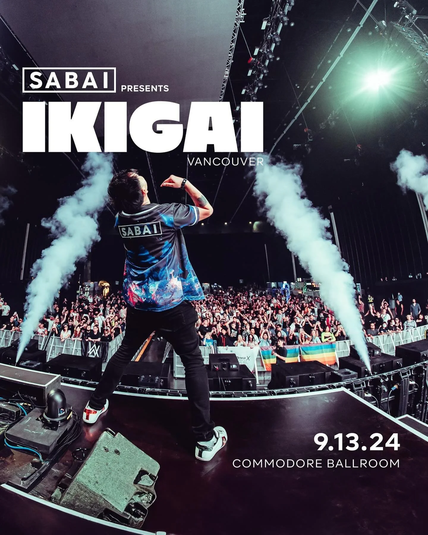 After a successful run of SABAI pres. IKIGAI in South California, SABAI is finally bringing the IKIGAI experience back home to Vancouver Commodore Ballroom on Sept 13th. This is an event you DO NOT want to miss out on 😮&zwj;💨 

Ticket link in bio ?