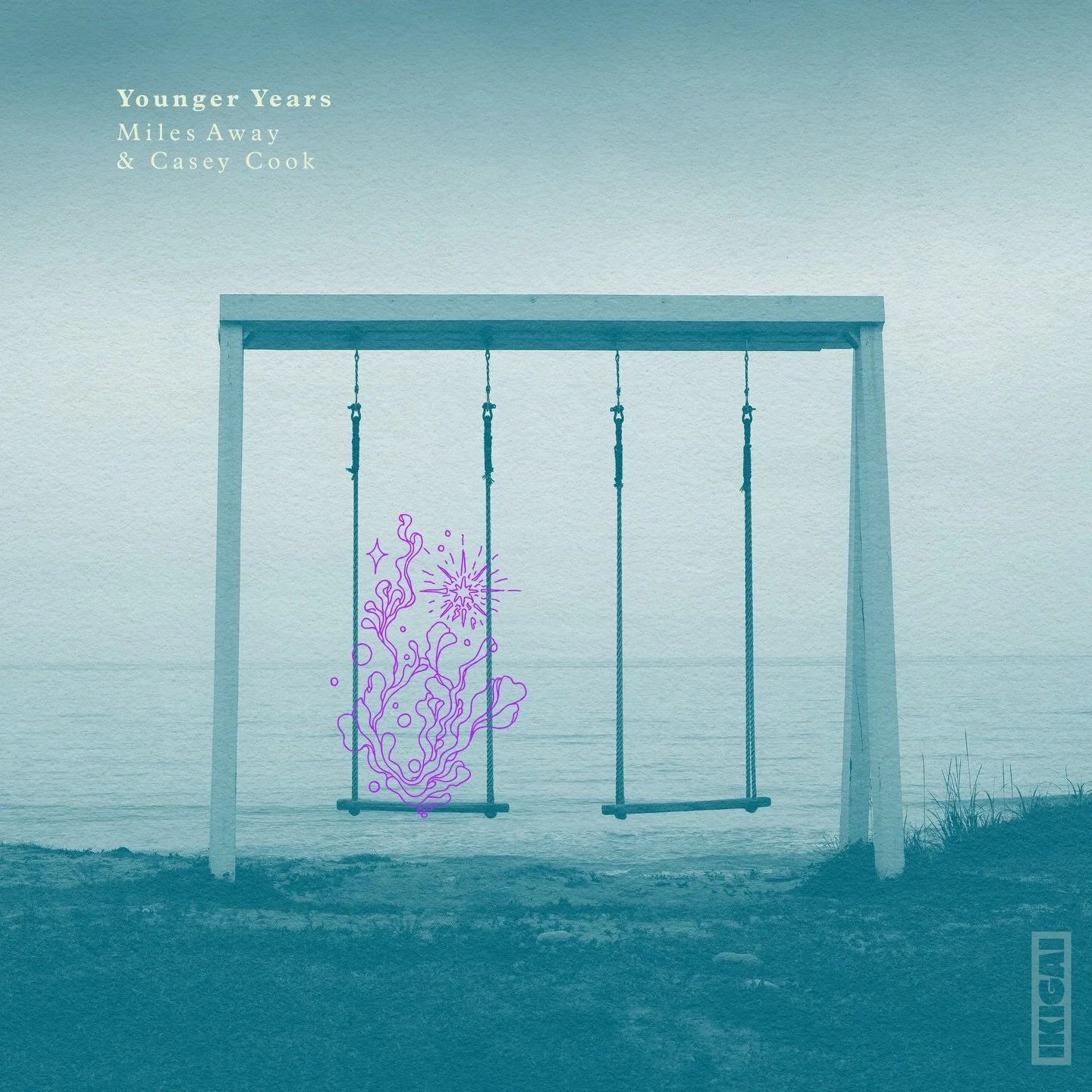 Growing up, looking back, and everything in between. &ldquo;Younger Years&rdquo; by @thisismilesaway and @iamcaseycook blends rock-electronic energy with hyperpop and metalcore influences. 

Sing along to the anthem about growing up - celebrating the