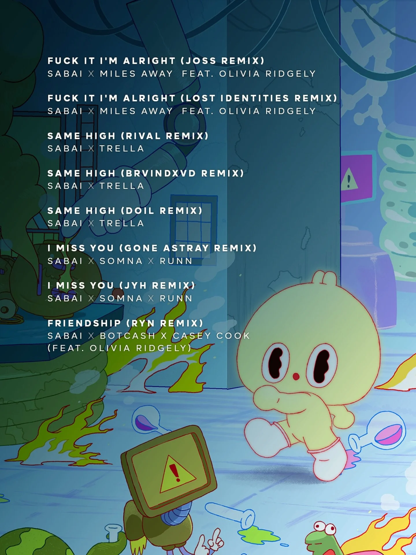 F*ck It, I&rsquo;m Alright / Same High / I Miss You remix pack lands next week on IKIGAI.

Some of our favorite artists flipped these records into something completely new. Different energy, different emotions, but the same stories underneath.

Which
