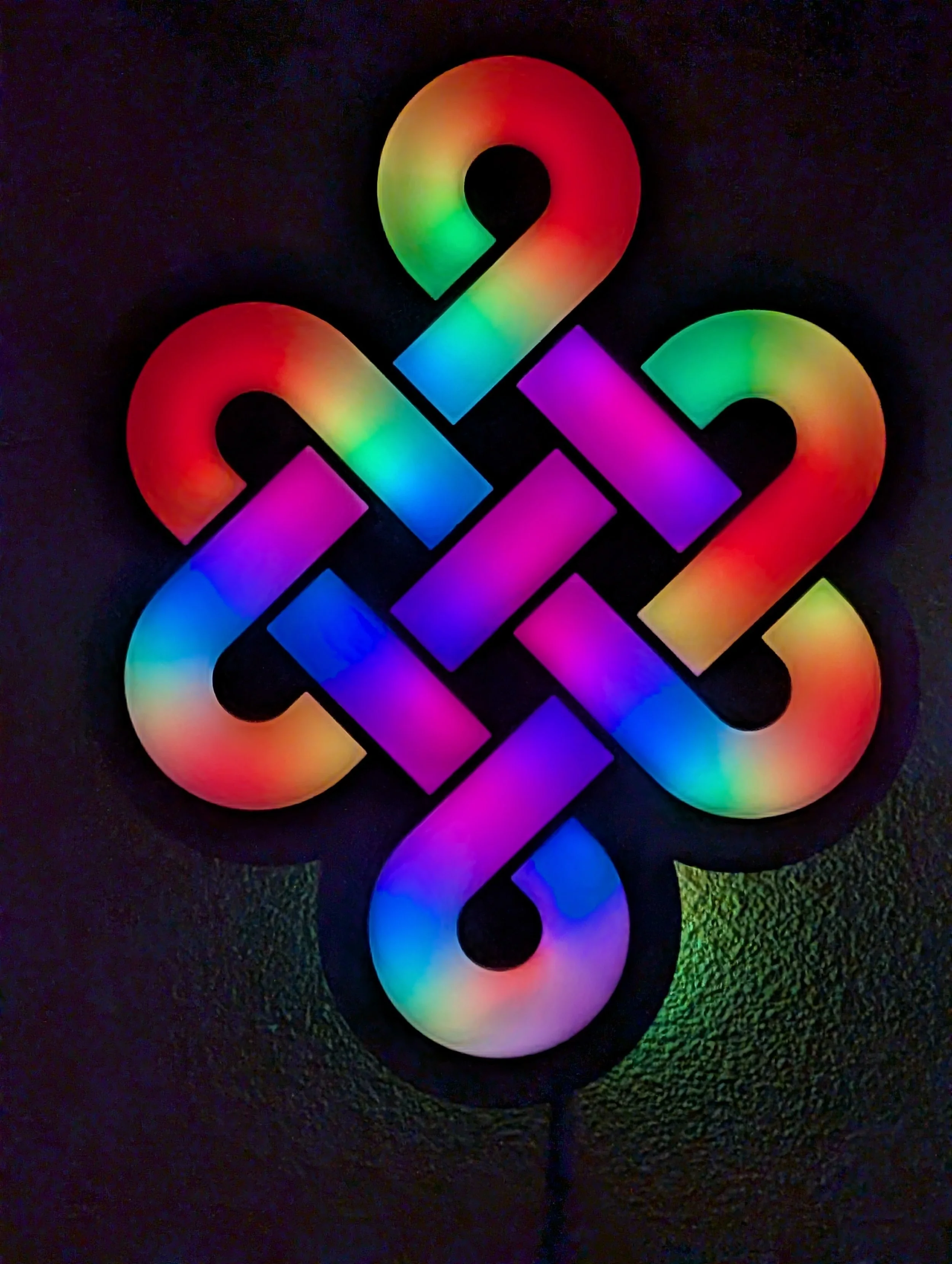 Infinite Knot Light Sculpture