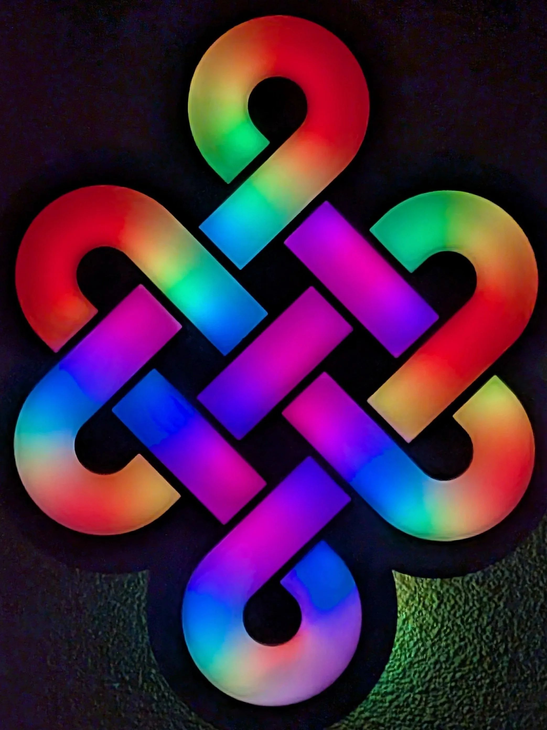 Infinite Knot Light Sculpture