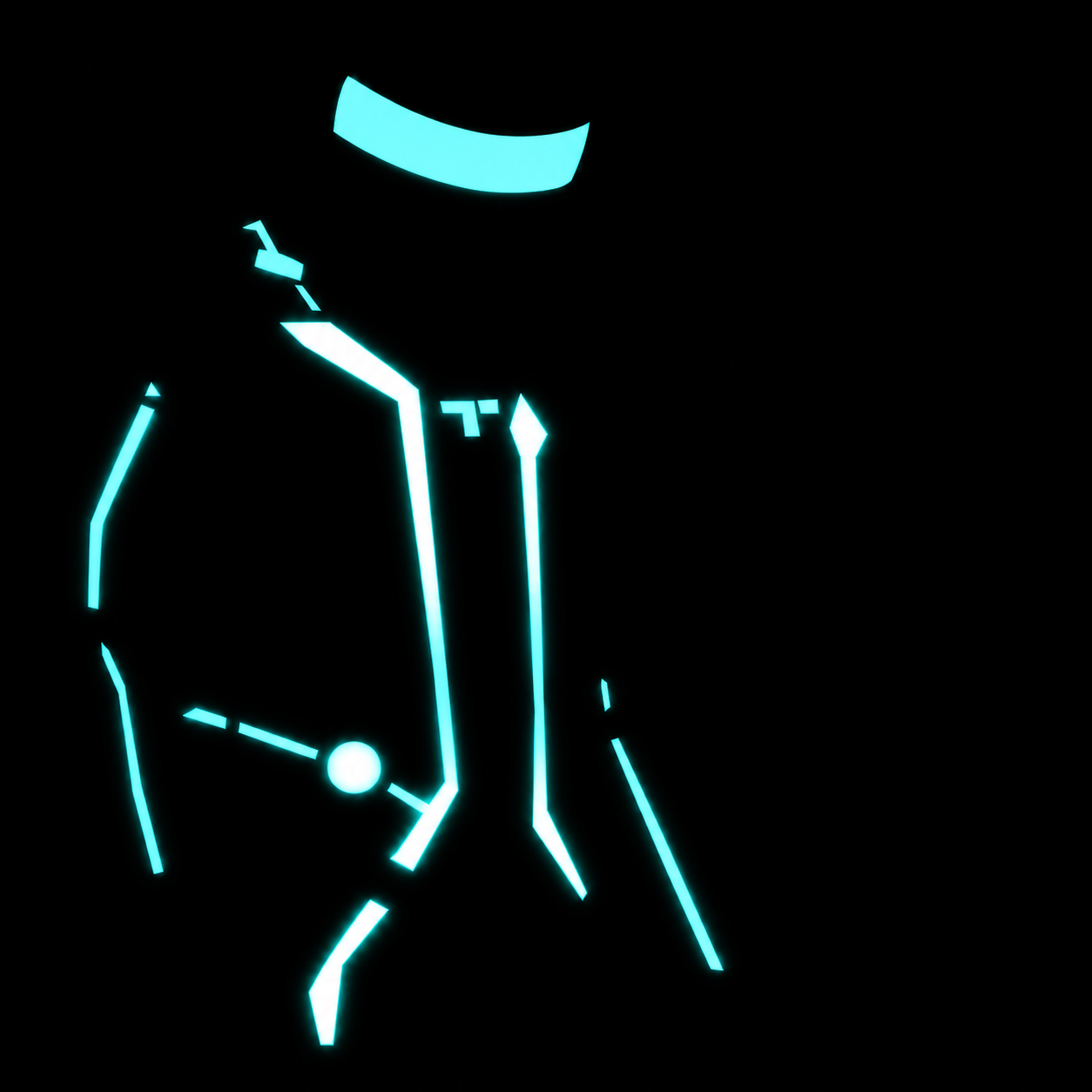 Tron Fan Art Light Box Triptych