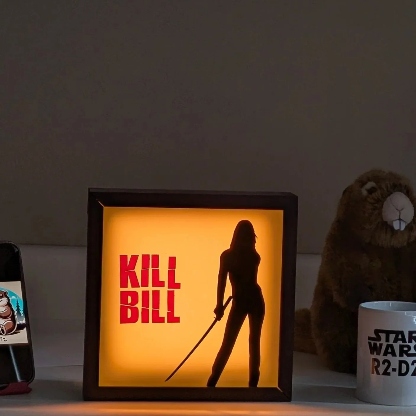 Kill Bill Lighted Shadow Box