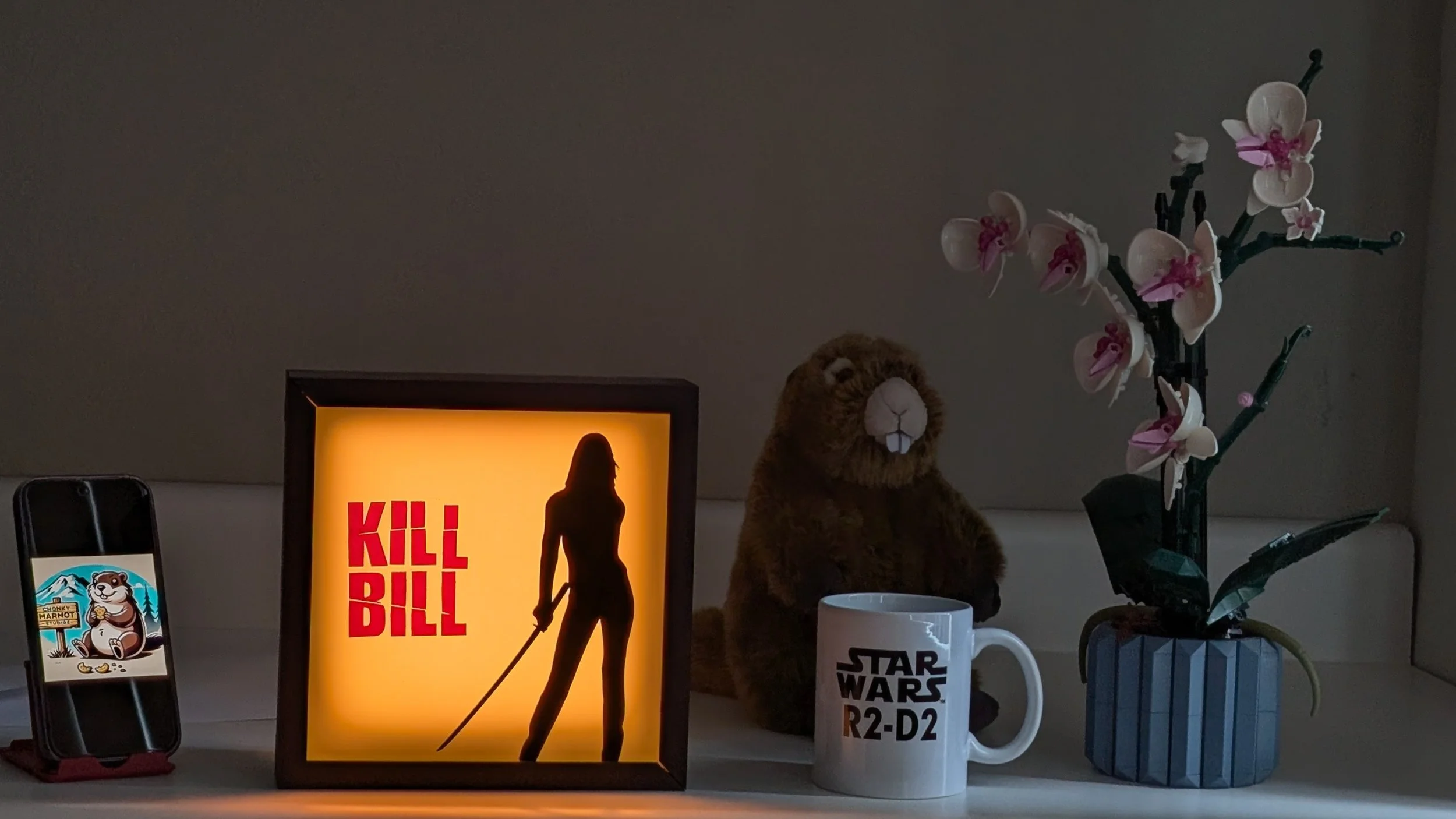 Kill Bill Lighted Shadow Box