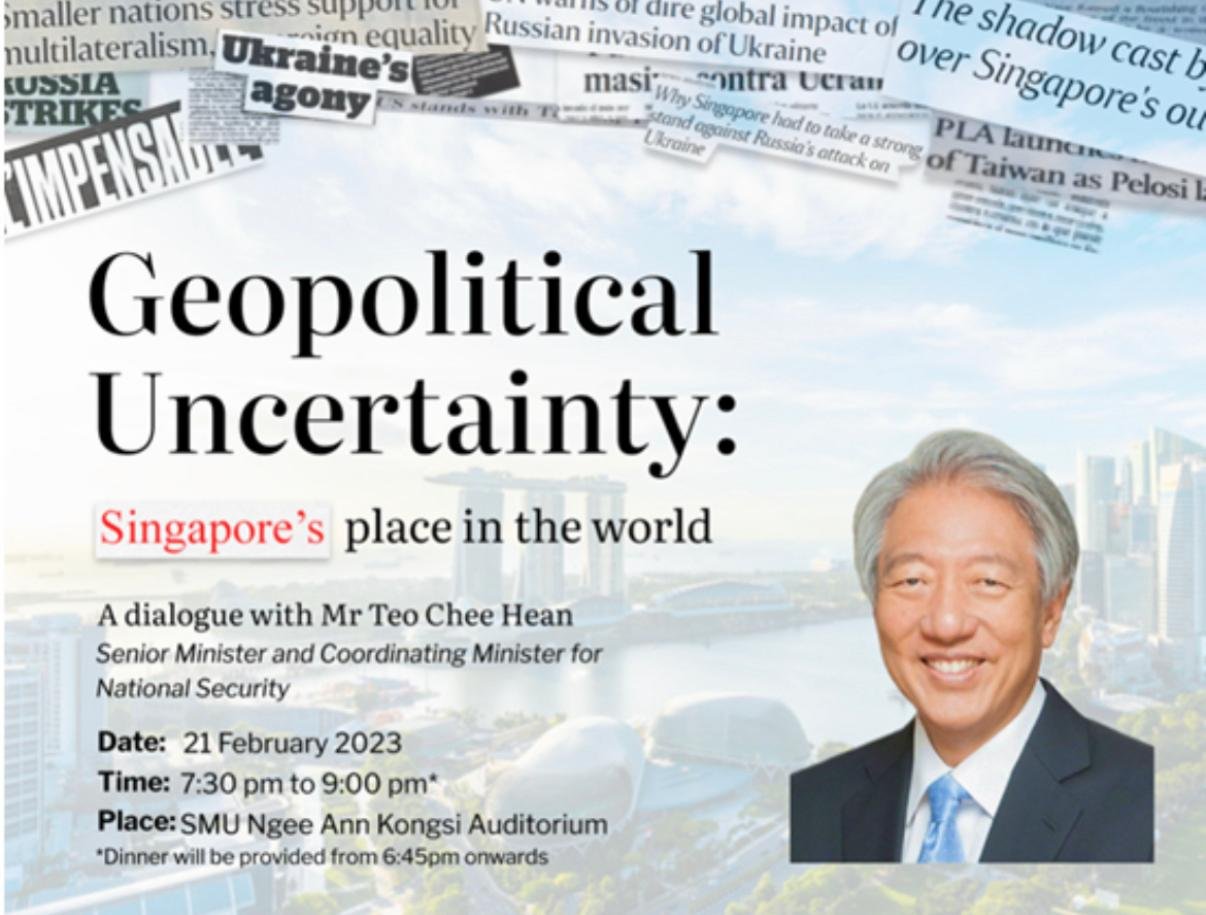 “Geopolitical Uncertainty: Singapore's place in the world” 2023