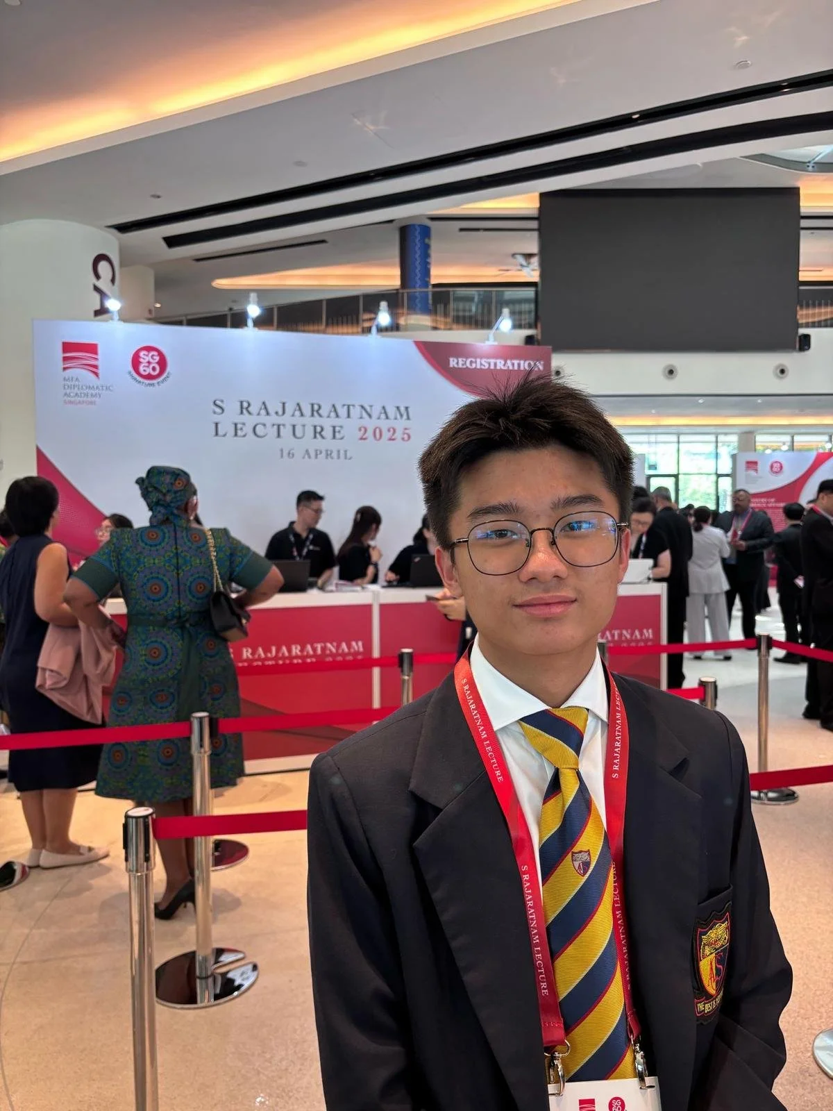 Attending S. Rajaratnam Lecture 2025